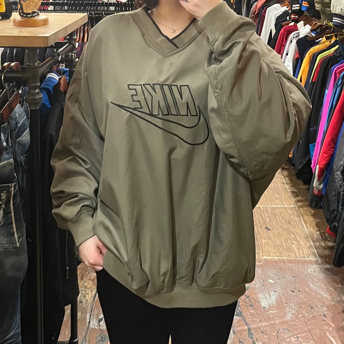 [HI] 나이키 웜업 카키 상품이미지1