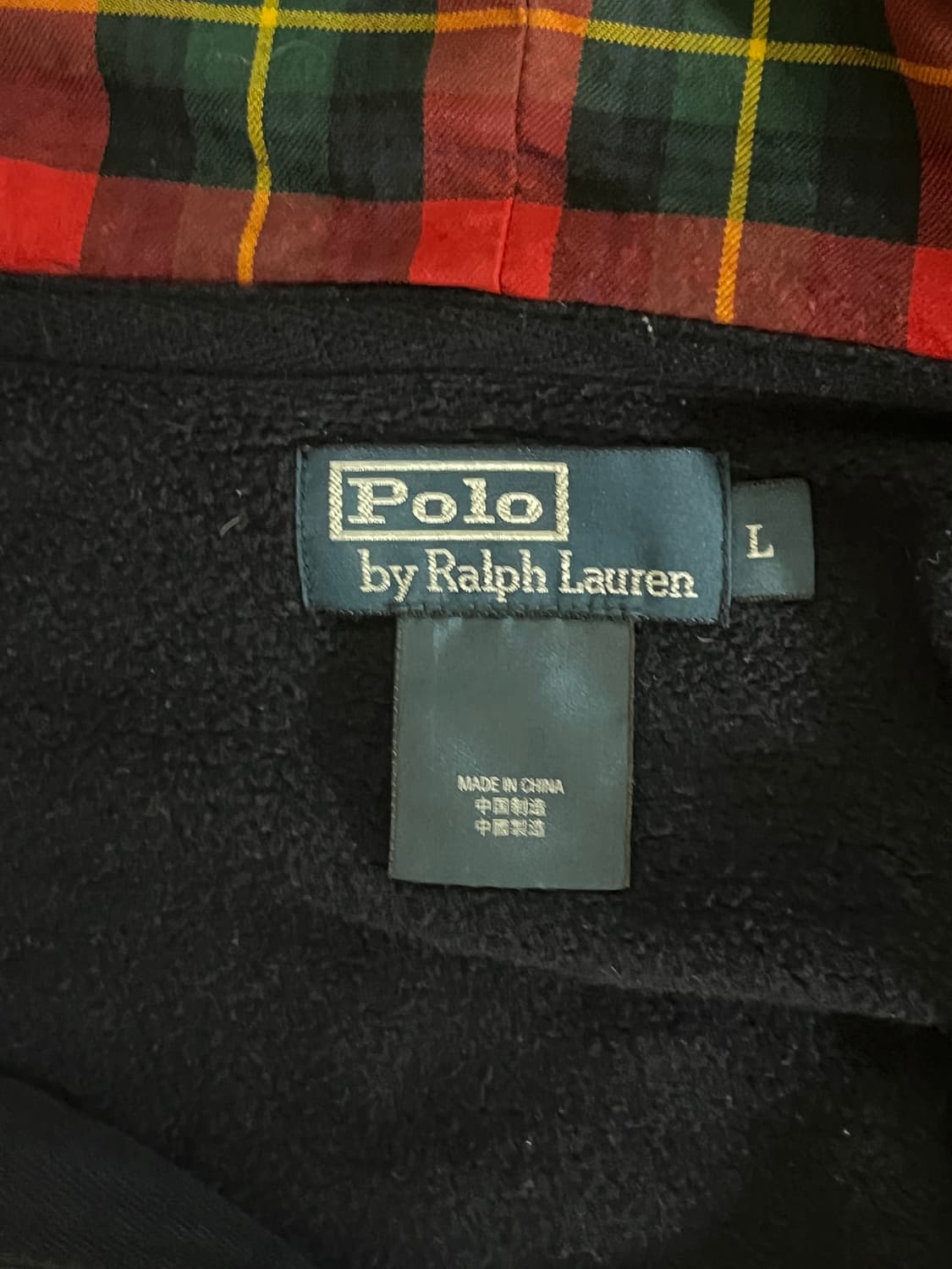 급처 폴로 빅포니 네이비 후드집업 L사이즈 상품이미지3