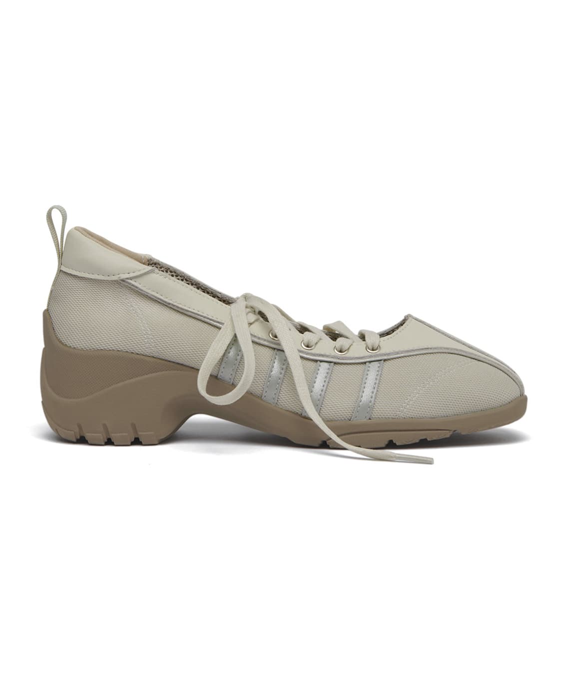 락피쉬 BLISS HEEL LACEUP SNEAKERS - BEIGE 상품이미지2