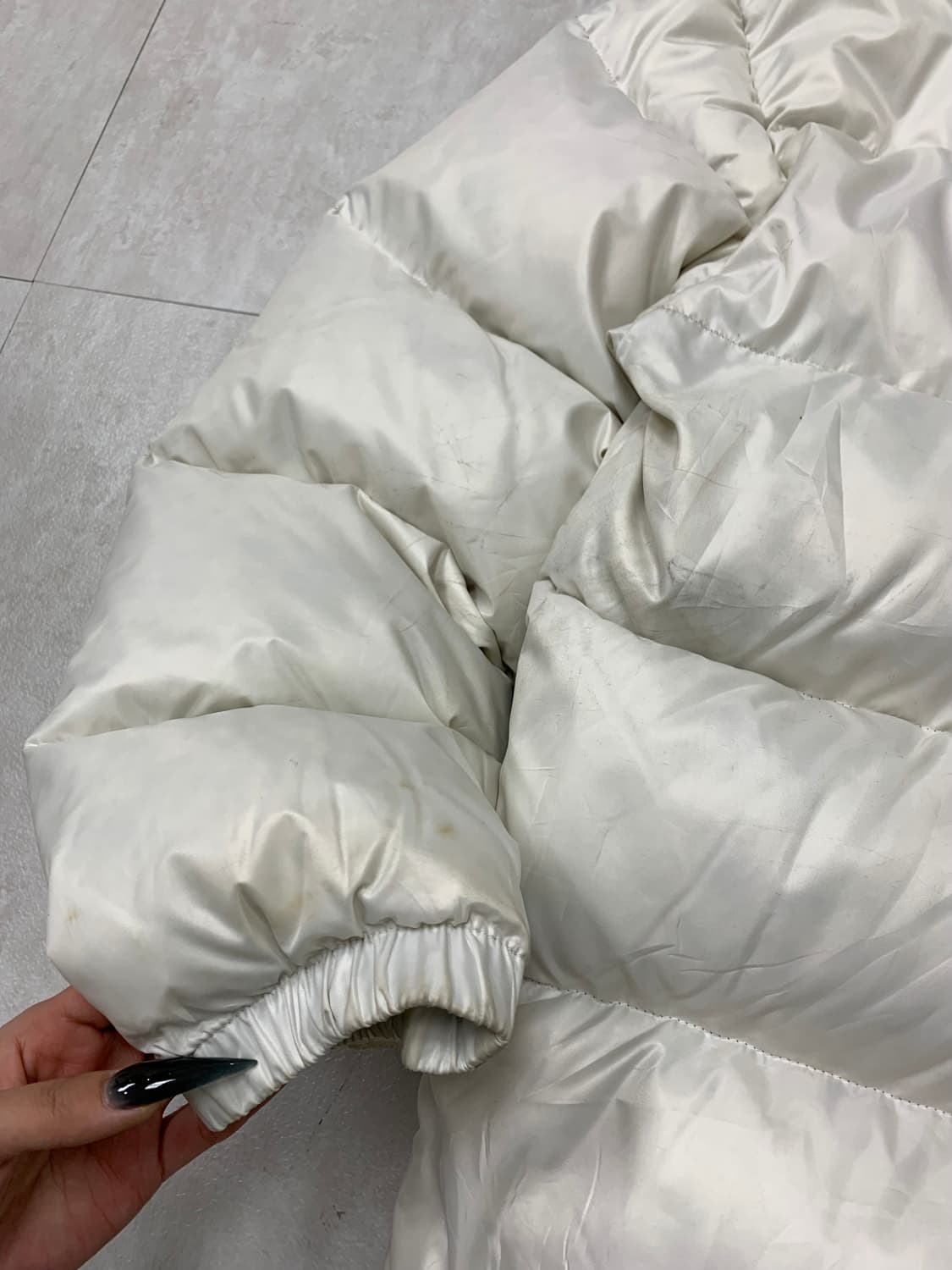 폴로스포츠 화이트 패딩 상품이미지10