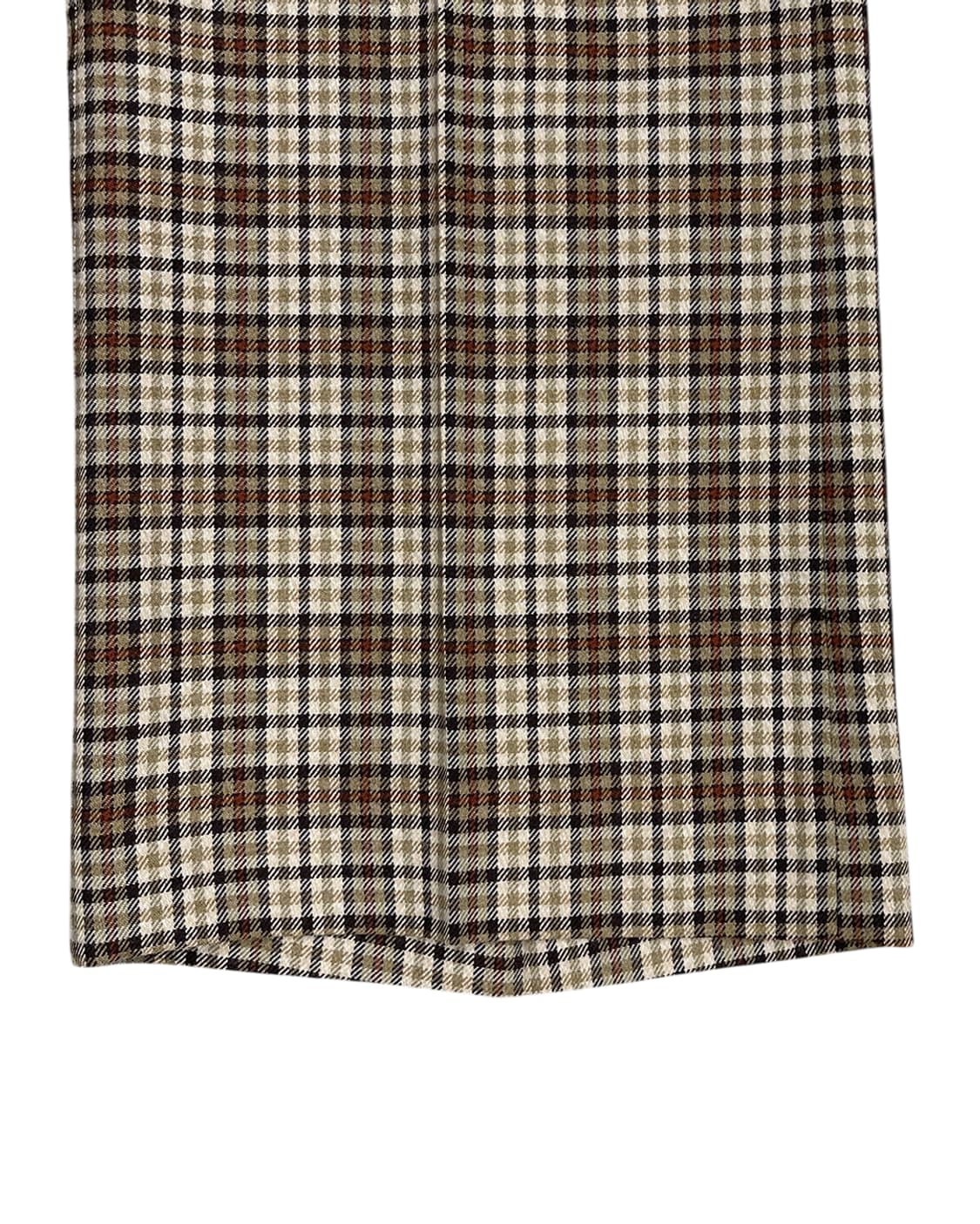 해거 컴포트 플러스 체크 울 슬랙스 상품이미지7