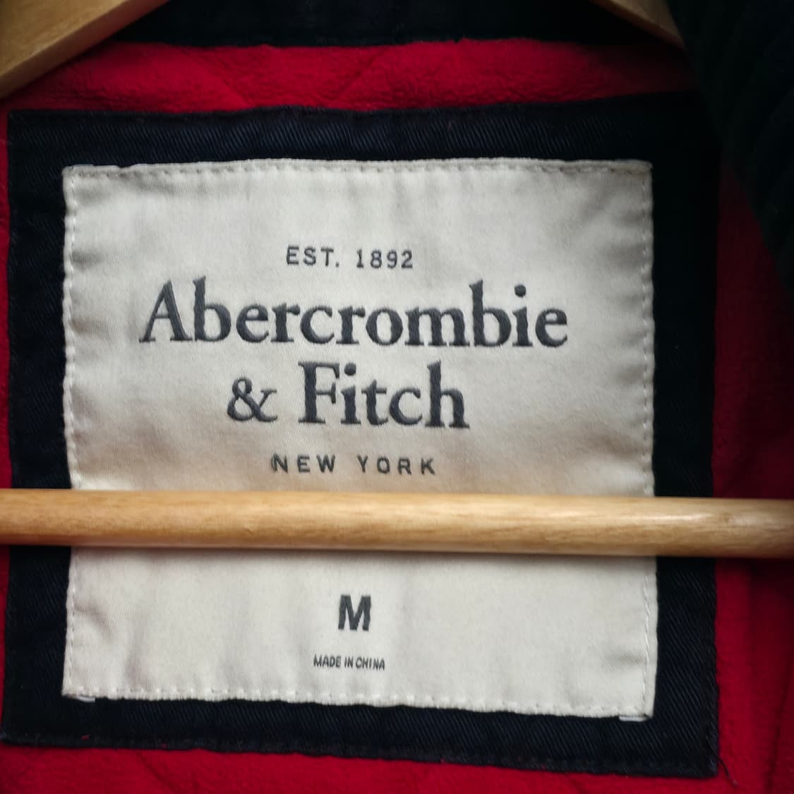 [M] 아베크롬비 네이비 후드 더블 집업 자켓 y2k 상품이미지8