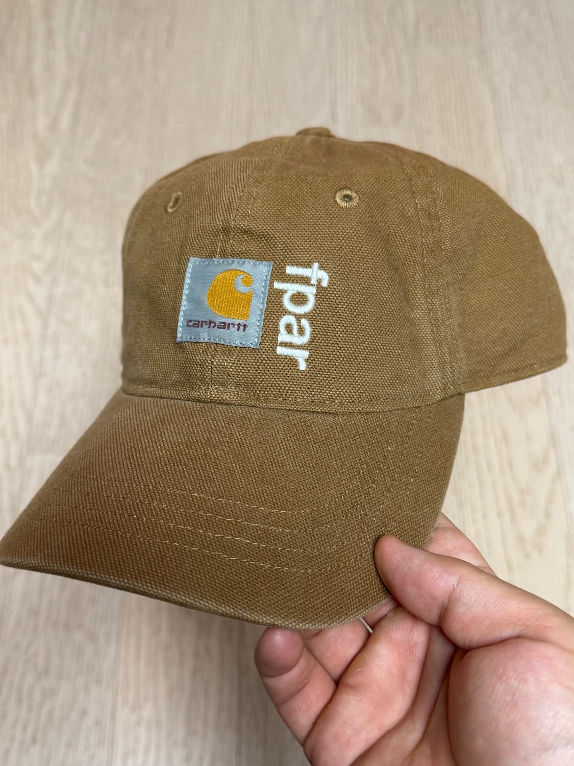 칼하트 wip x fpar 볼캡 브라운 상품이미지1