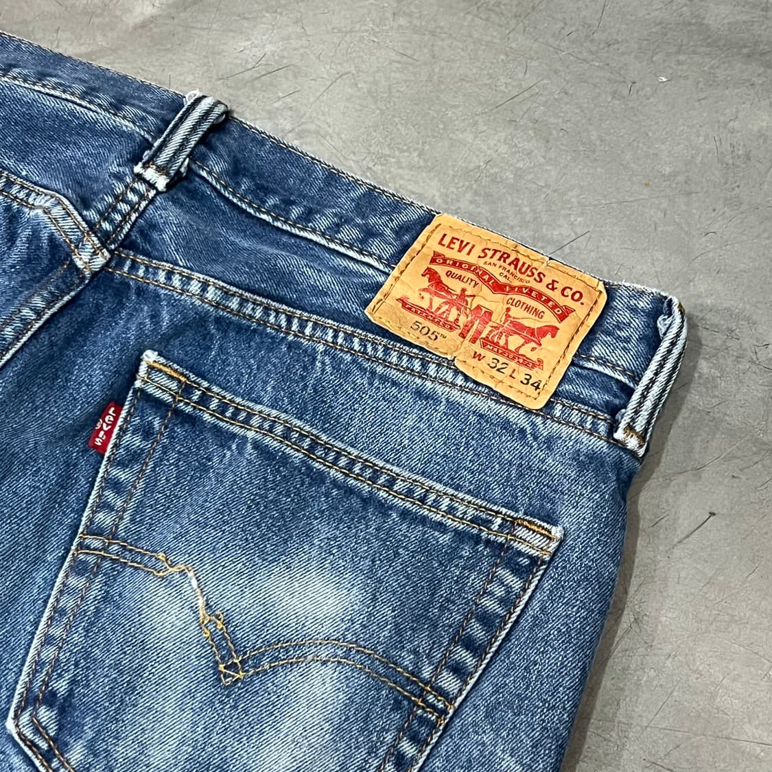  리바이스 505 데님팬츠 y15485 상품이미지5