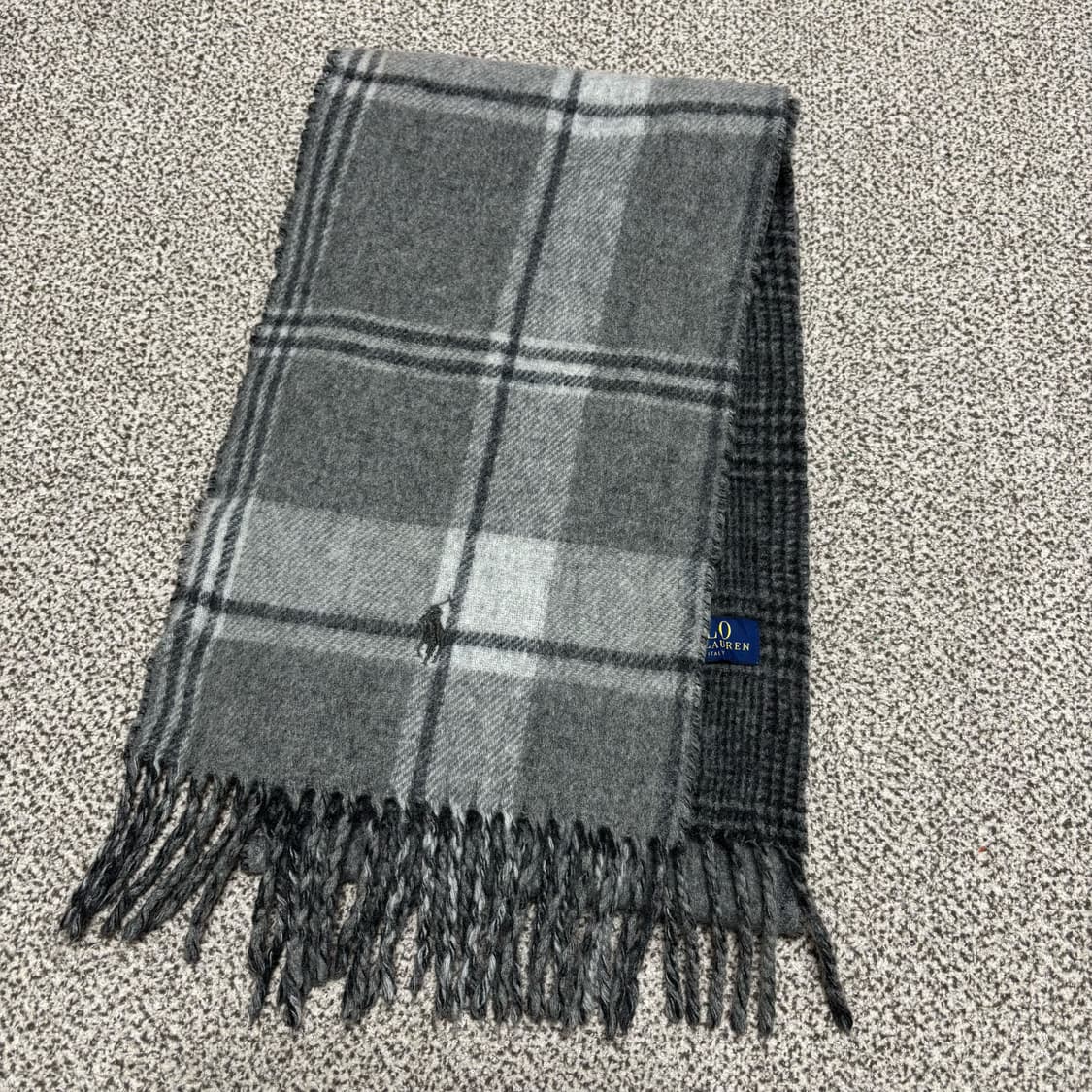[택포,램스울80] 폴로 랄프로렌 이태리 투웨이 머플러 목도리 [A] 상품이미지1