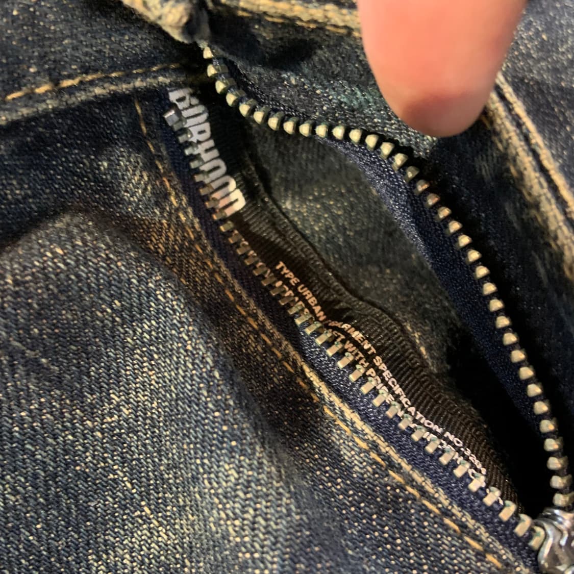 네이버후드 14oz 셀비지 데님 팬츠 M 32~33 상품이미지2