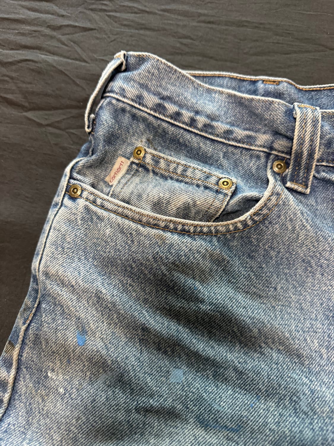 칼하트 구제 빈티지 청바지 데님 36사이즈 워크웨어  상품이미지4