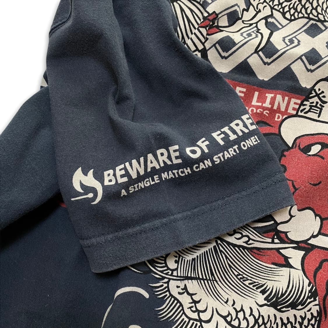 테드 컴퍼니 FIRE LINE 프린팅 반팔 티셔츠 상품이미지6