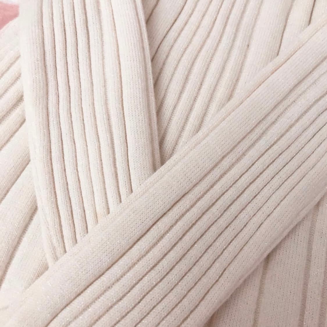 화이트 글리터 레이스 니트 긴필티 히메갸루 오네갸루 리즈리사 서냥님 상품이미지3