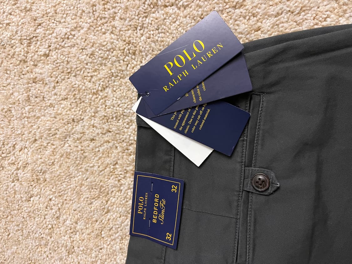 [미국직배송/새제품] 폴로 랄프로렌 베드포드 스트레치 슬림핏 치노 상품이미지9