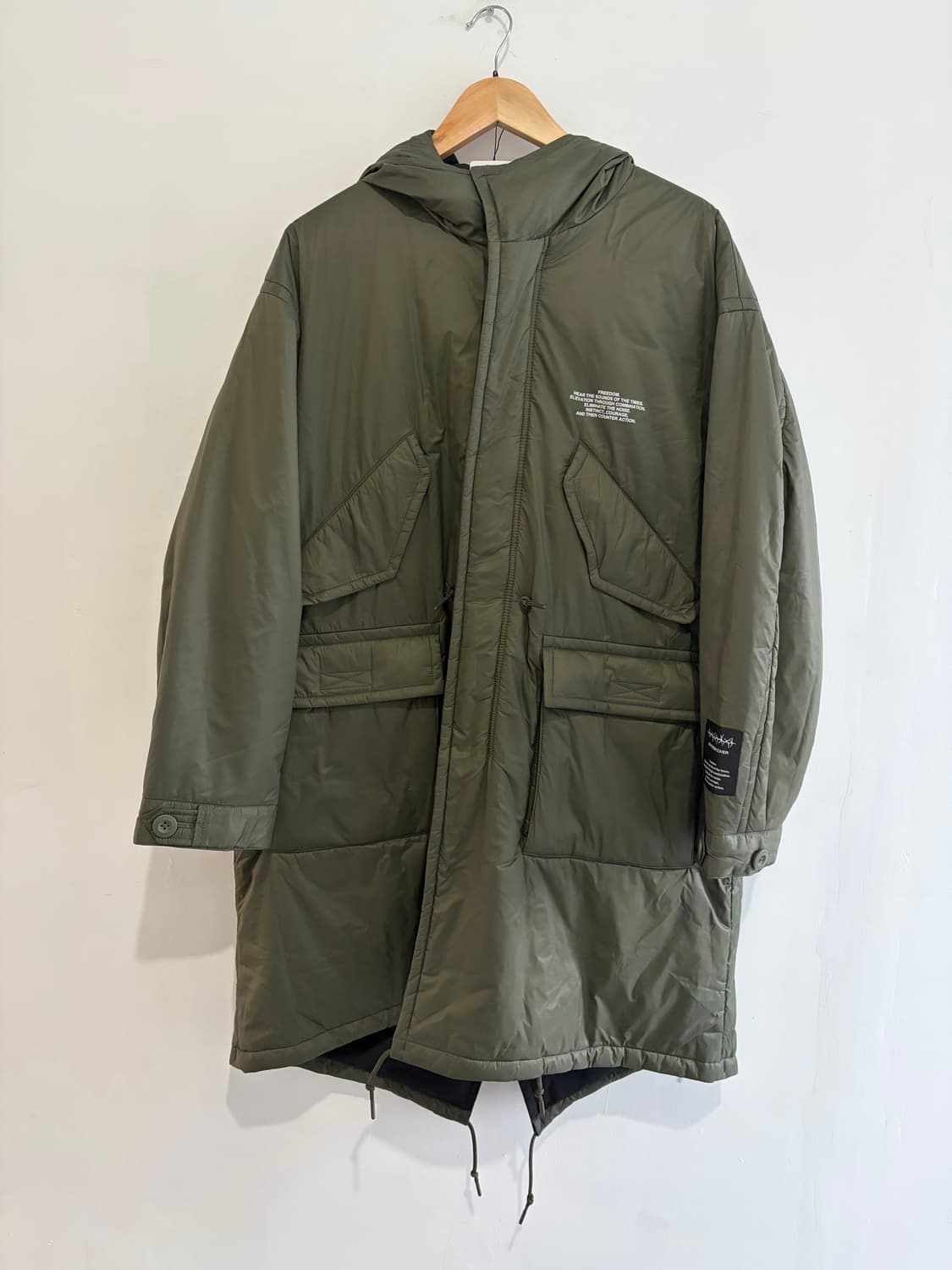 GUX언더커버 패디드 피쉬테일 파카 상품이미지1