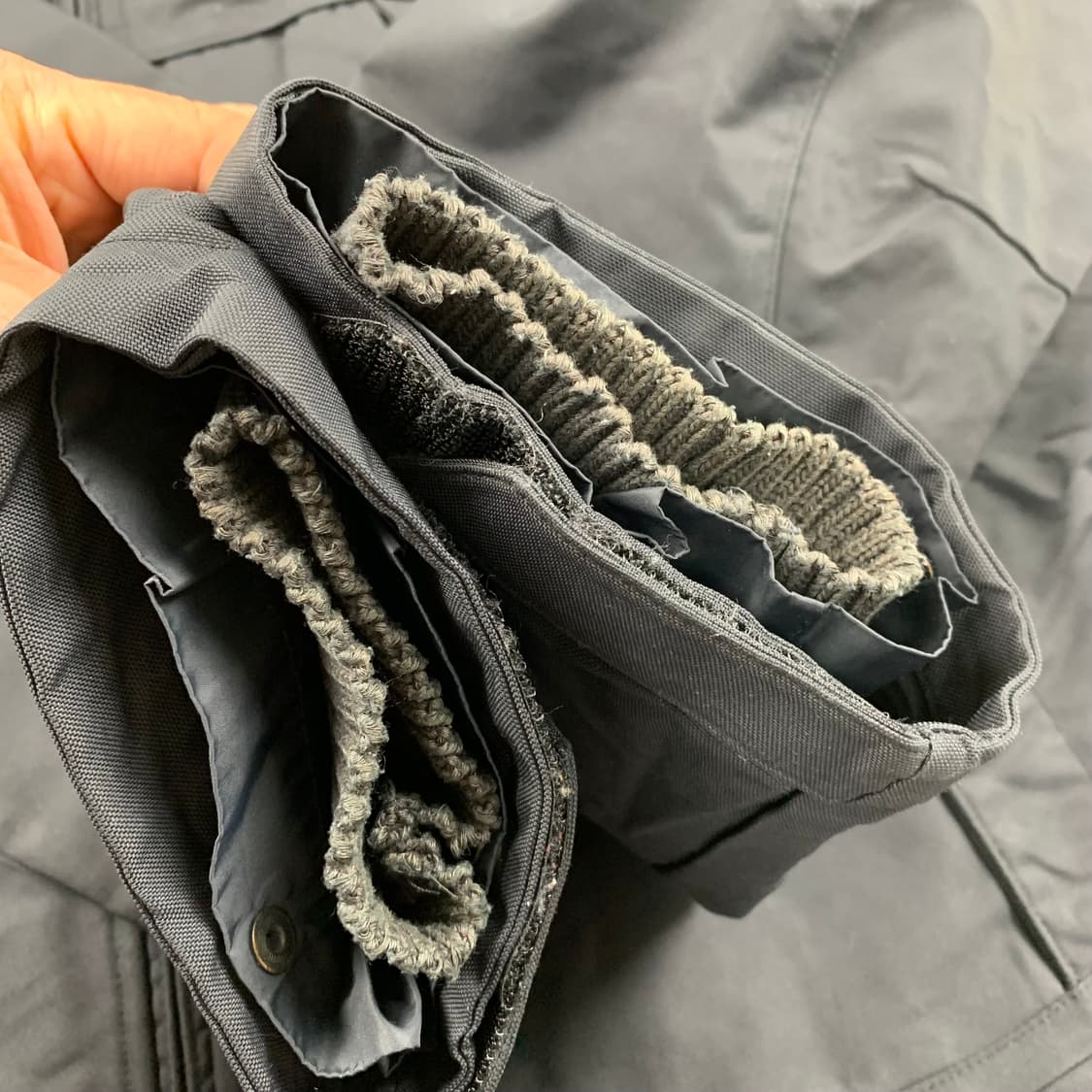 폴로 스포츠 자수로고 나일론쉘 파카 블랙  상품이미지6