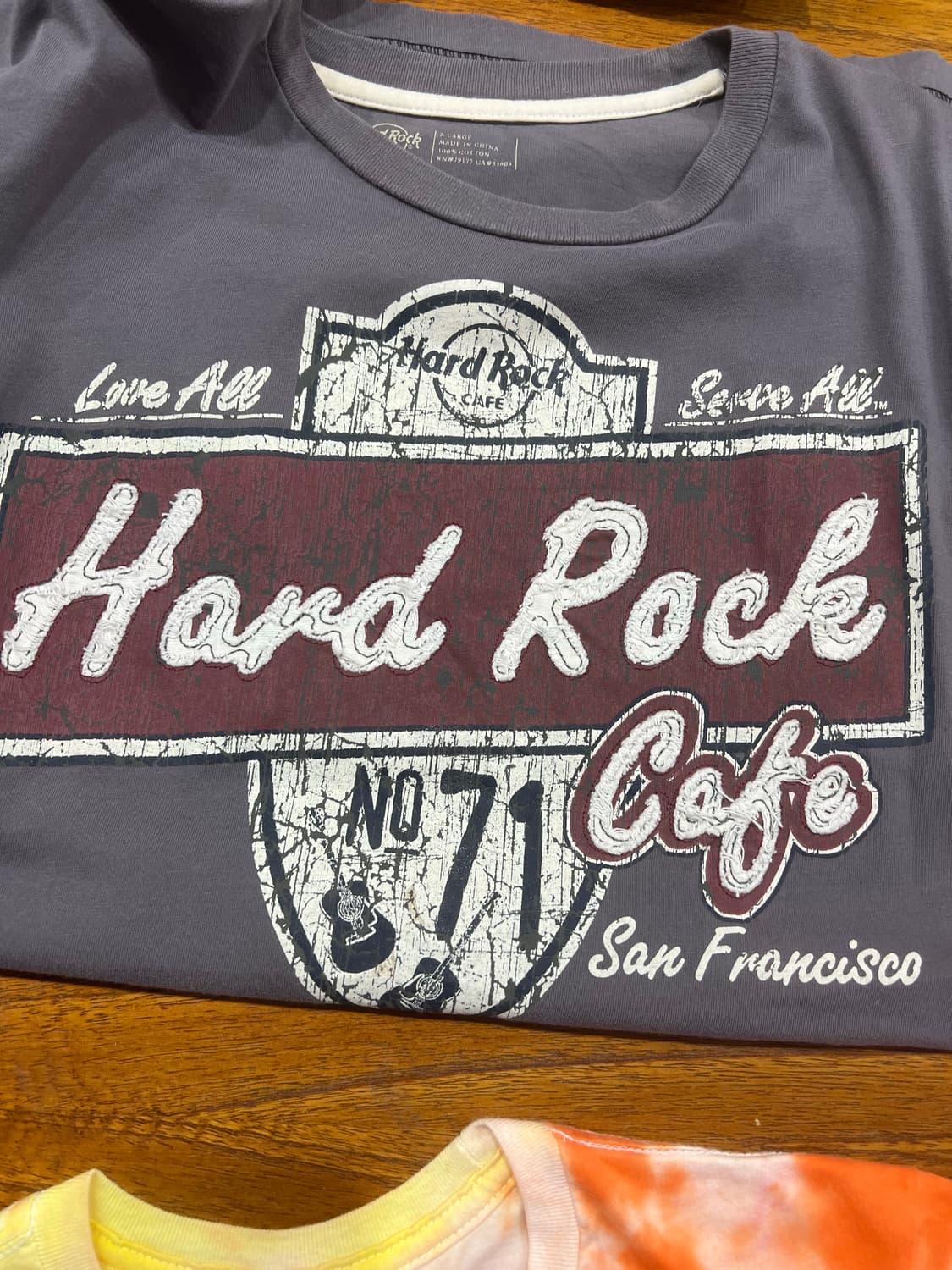 Hard rock cafe 하드락카페 샌프란시스코 반팔티셔츠 XL 상품이미지2