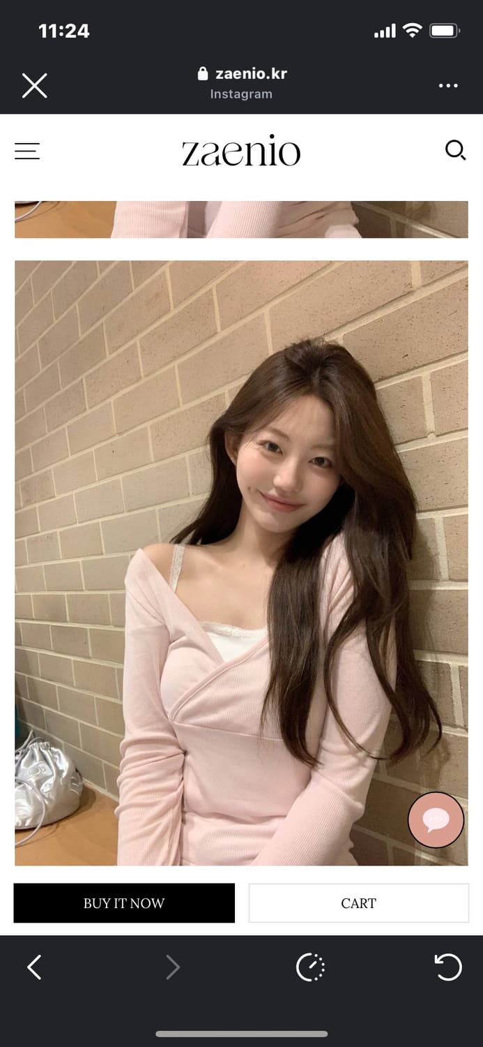 제니오 하찌 레이스 세트 - 베이비핑크 상품이미지1