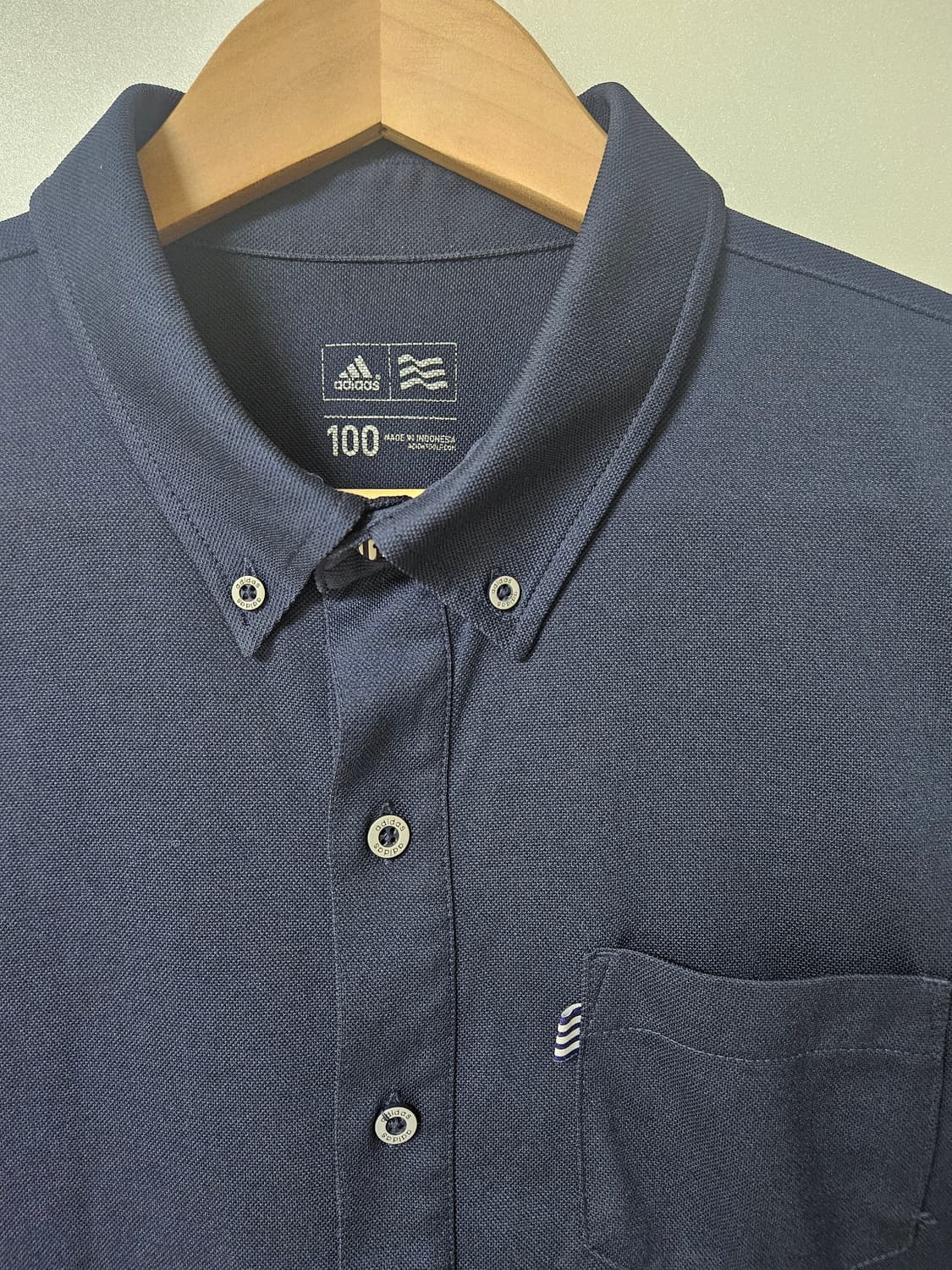 💜아디다스 네이비 카라 셔츠 100💜 상품이미지2