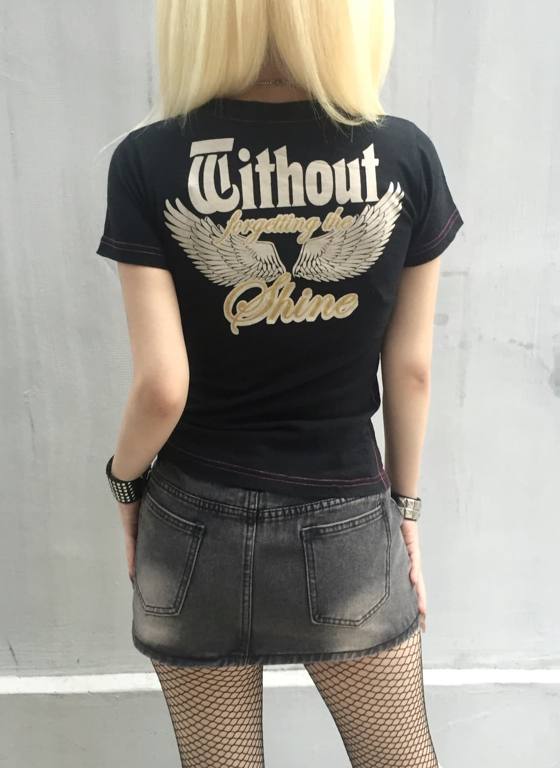 Cubic detail y2k top  상품이미지2