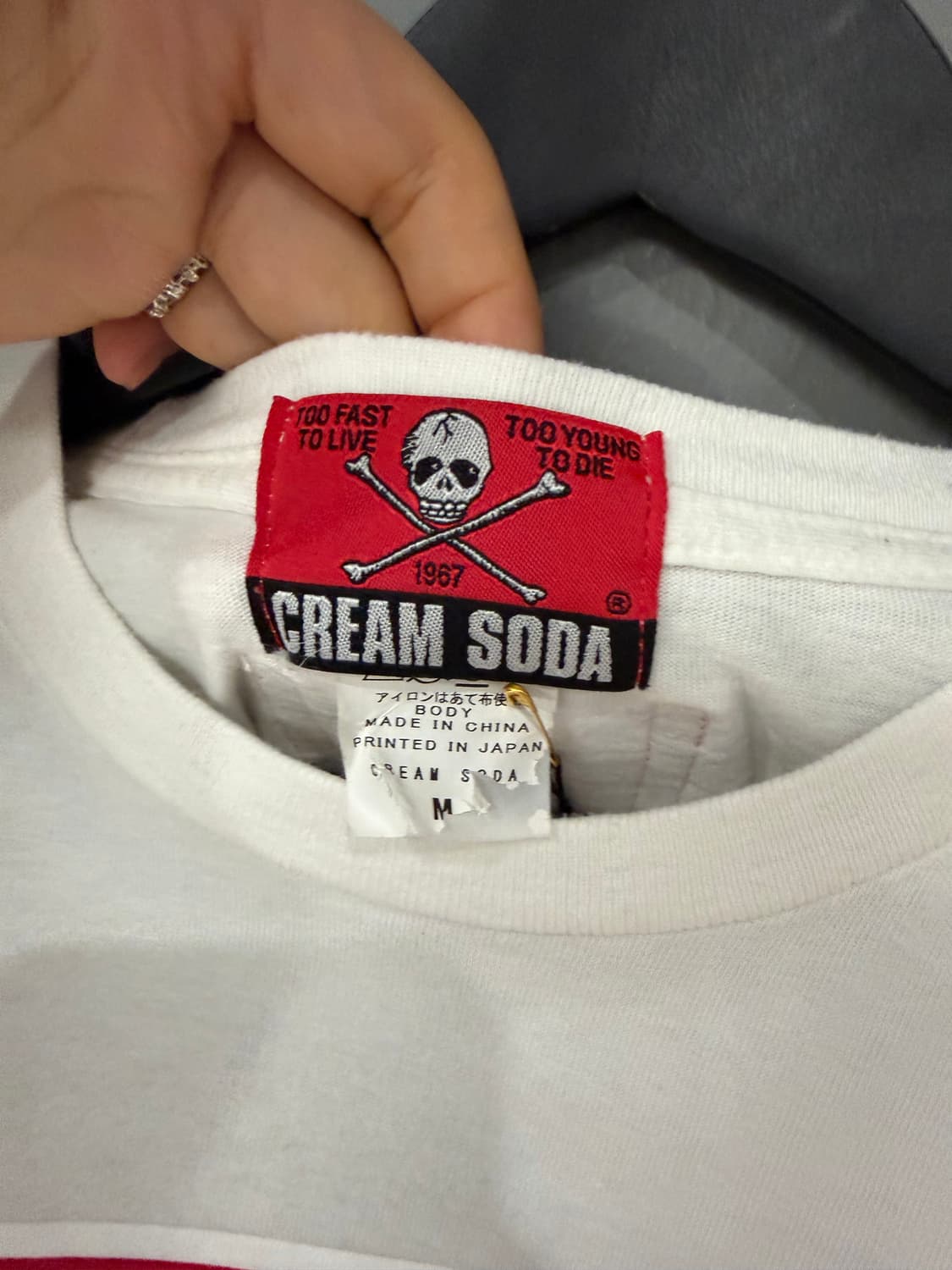 Cream soda signature printing top  상품이미지7