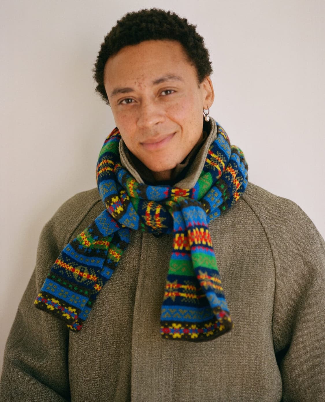 드레익스 로밧 키퍼트위드 레글런 오버코트 38사이즈 판매 상품이미지10