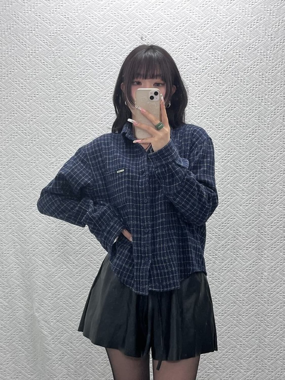 리 LEE 캐주얼 빈티지 포켓 체크 셔츠 95 C11297 상품이미지2