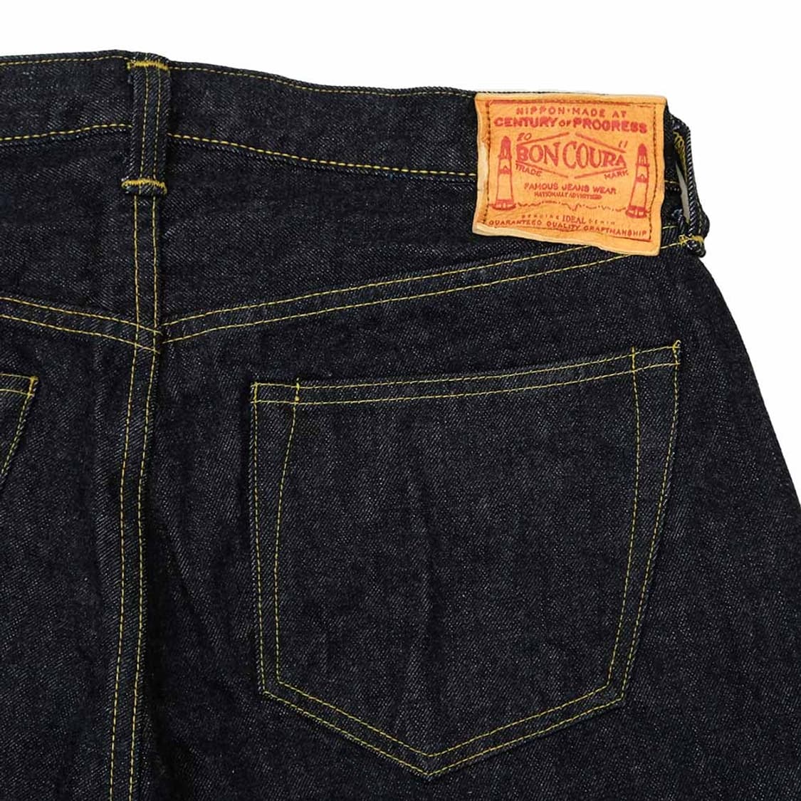 본쿠라 43XX 15주년 천연 인디고 데님 팬츠 34인치 상품이미지5