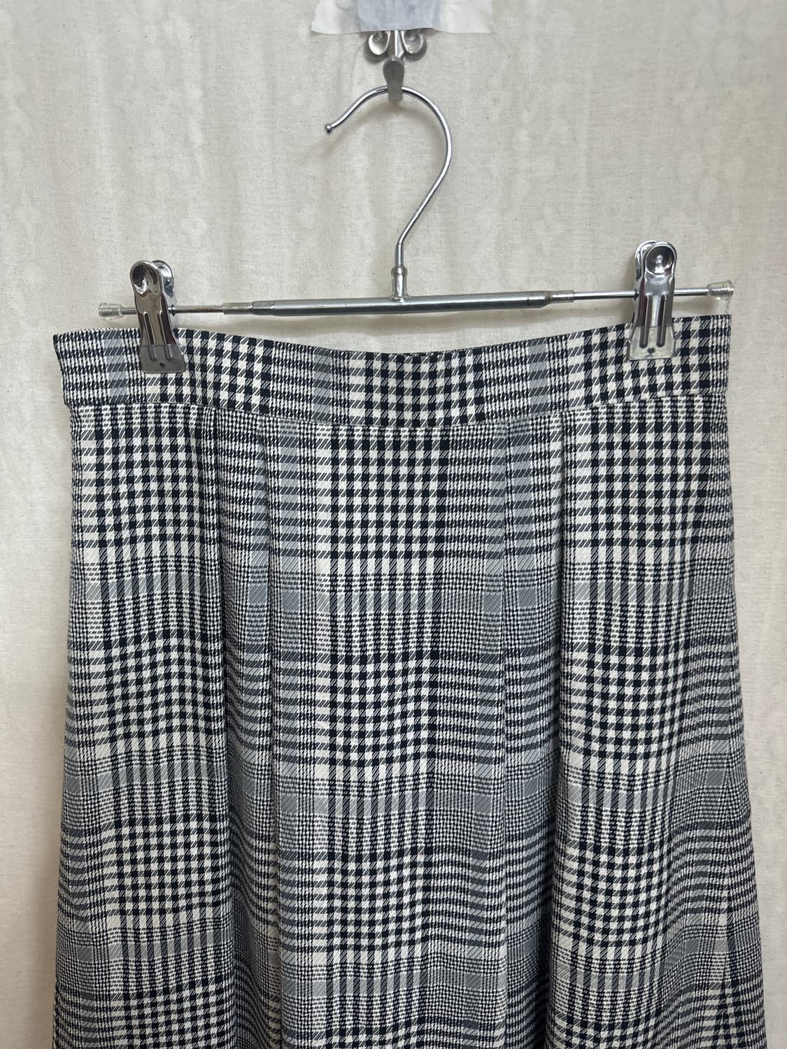 gallery visconti check skirt 상품이미지4
