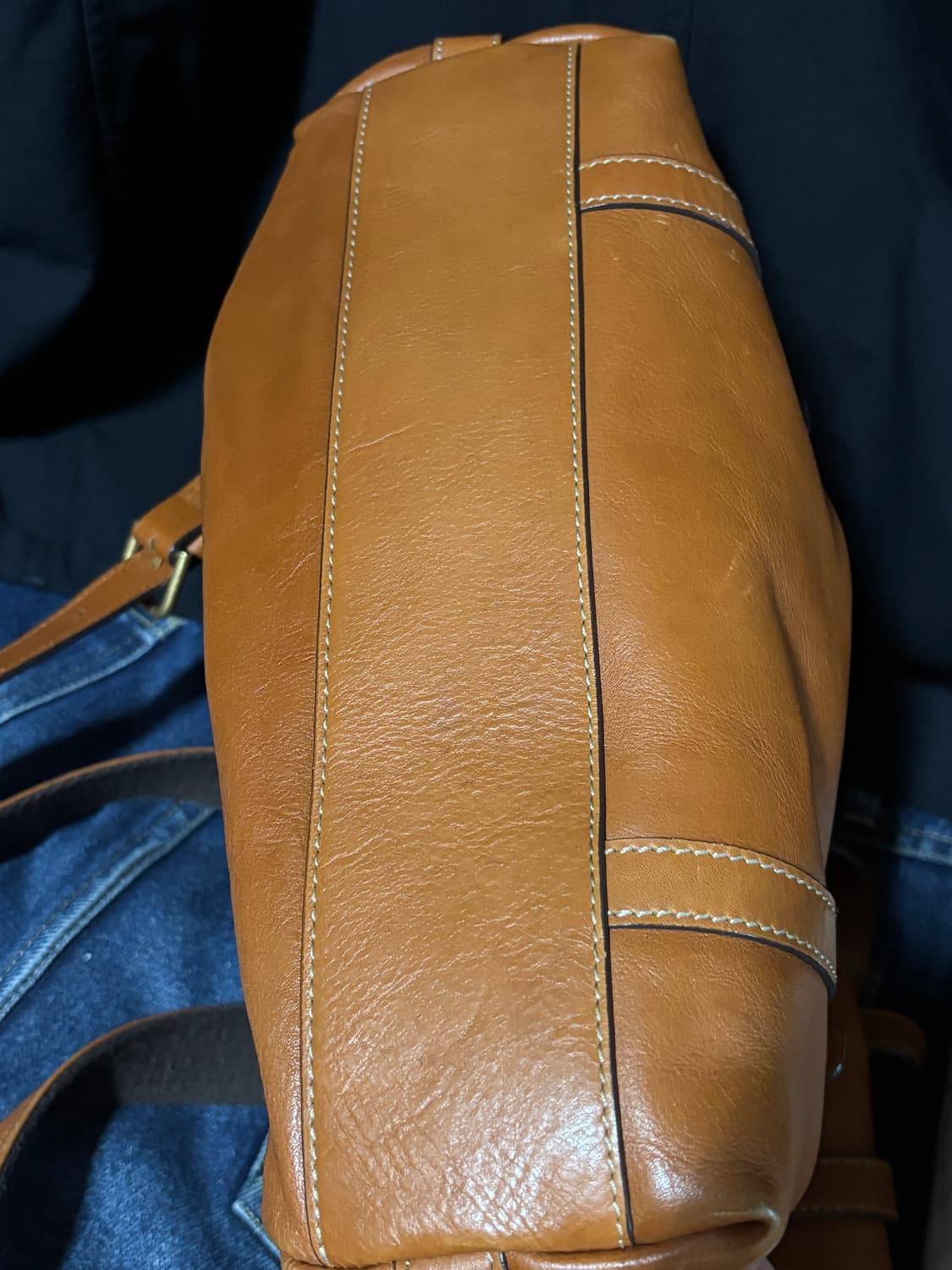 vintage bean pole stand leather bags  상품이미지8