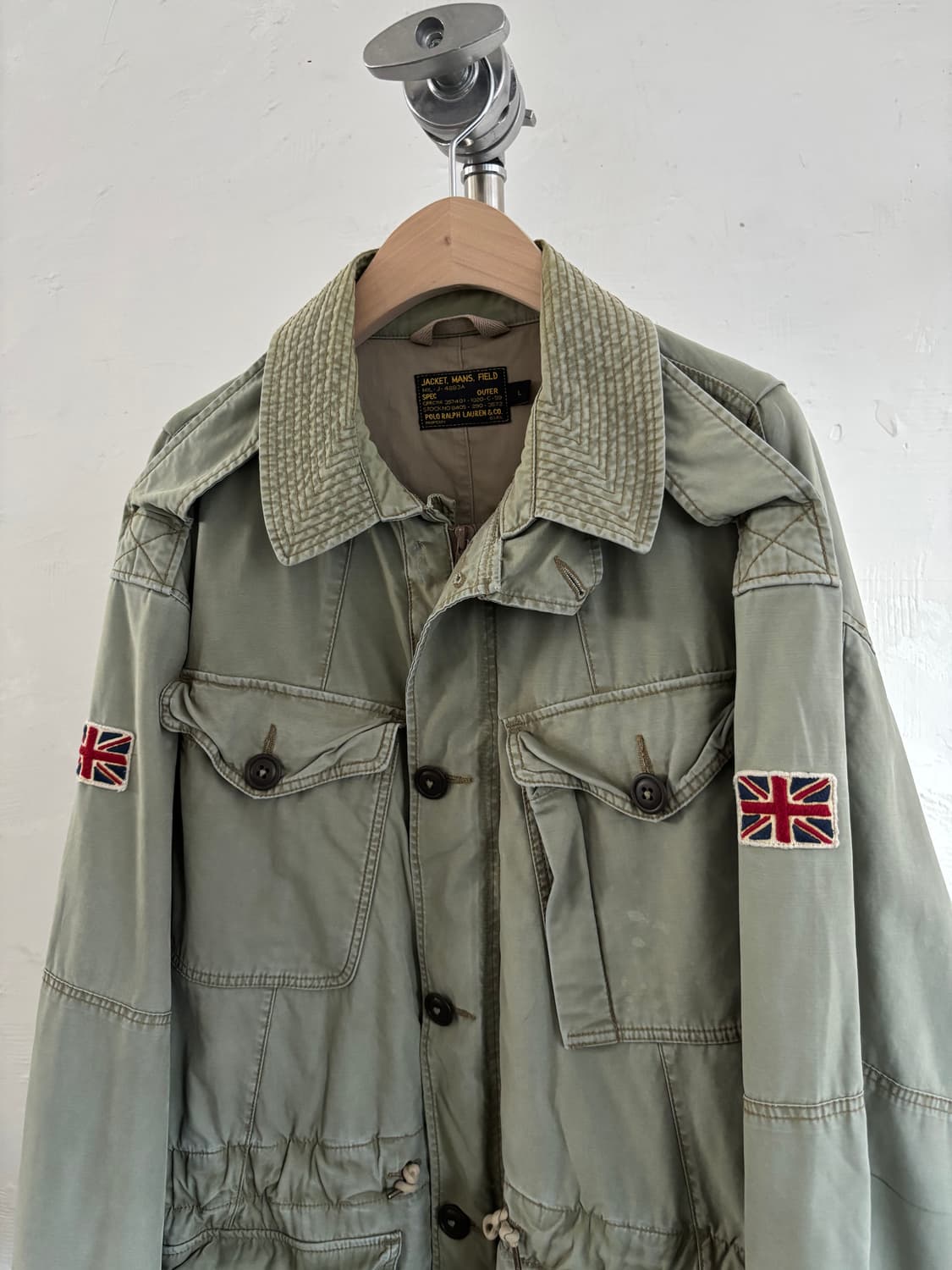 Polo 폴로 랄프로렌 유니언잭 컴뱃 필드 자켓  상품이미지4