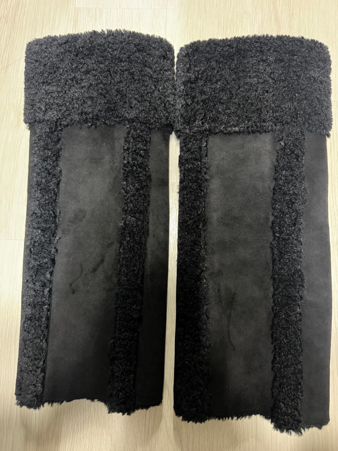 낫노잉 양털 레그워머 Mouton Snap Leg-Warmer 블랙 상품이미지9