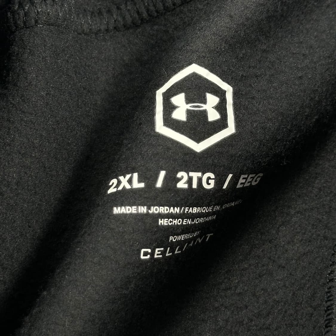 언더아머 트레이닝 블랙 후리스 조거팬츠 (XXL) 상품이미지7