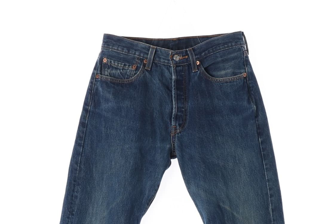 리바이스 501 오리지널 스트레이트핏 중청 데님 팬츠 32 상품이미지3