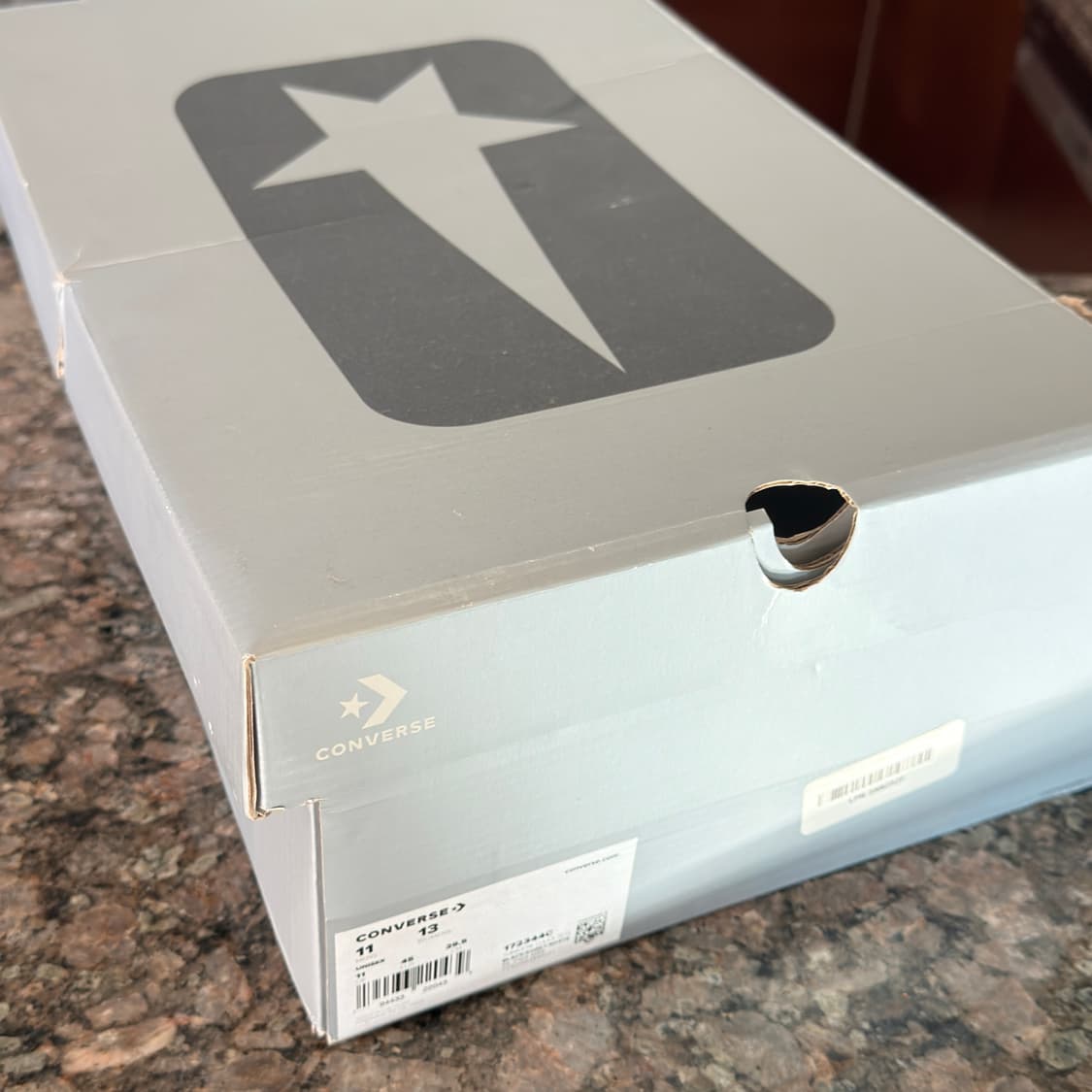 [295] 릭오웬스 컨버스 터보다크 블랙 상품이미지5