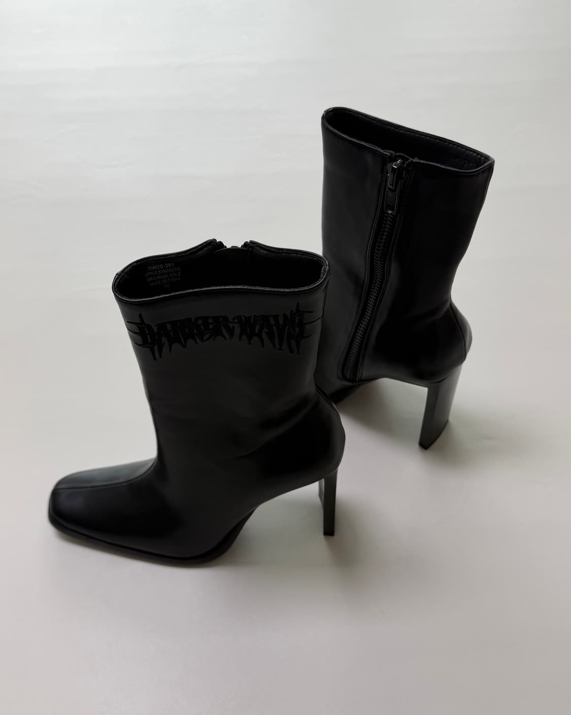 (dolls kill) darker wavs 앵클 하이힐 부츠 상품이미지6