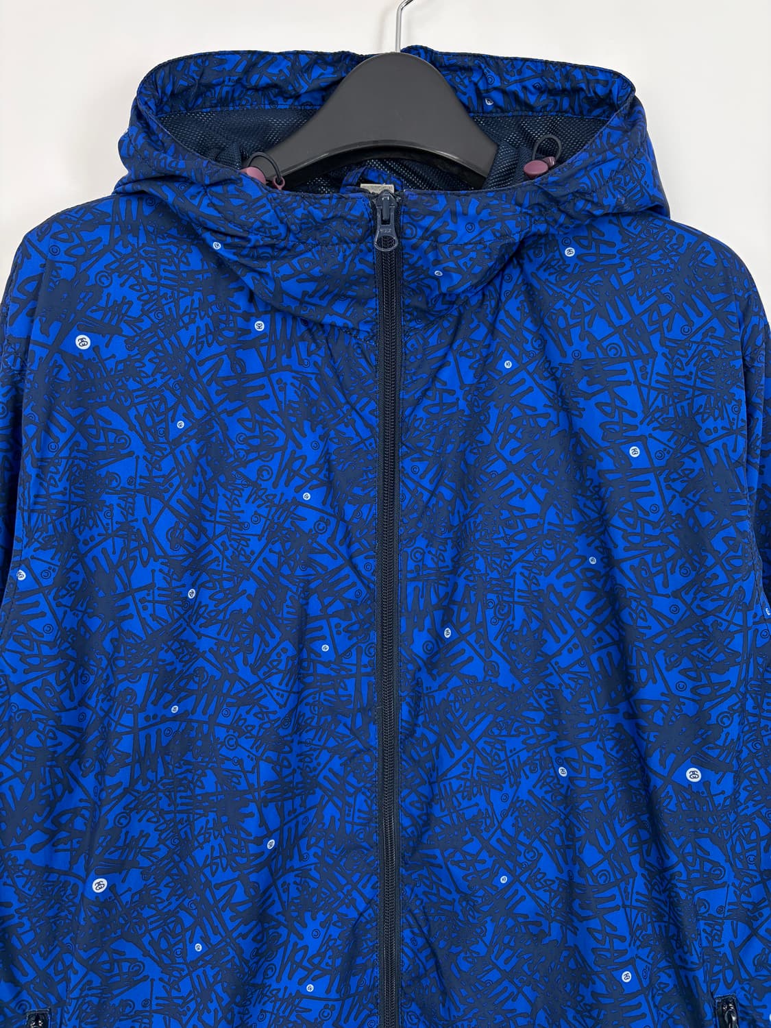 a298) 스투시 00's 그래비티 바람막이 자켓 상품이미지3