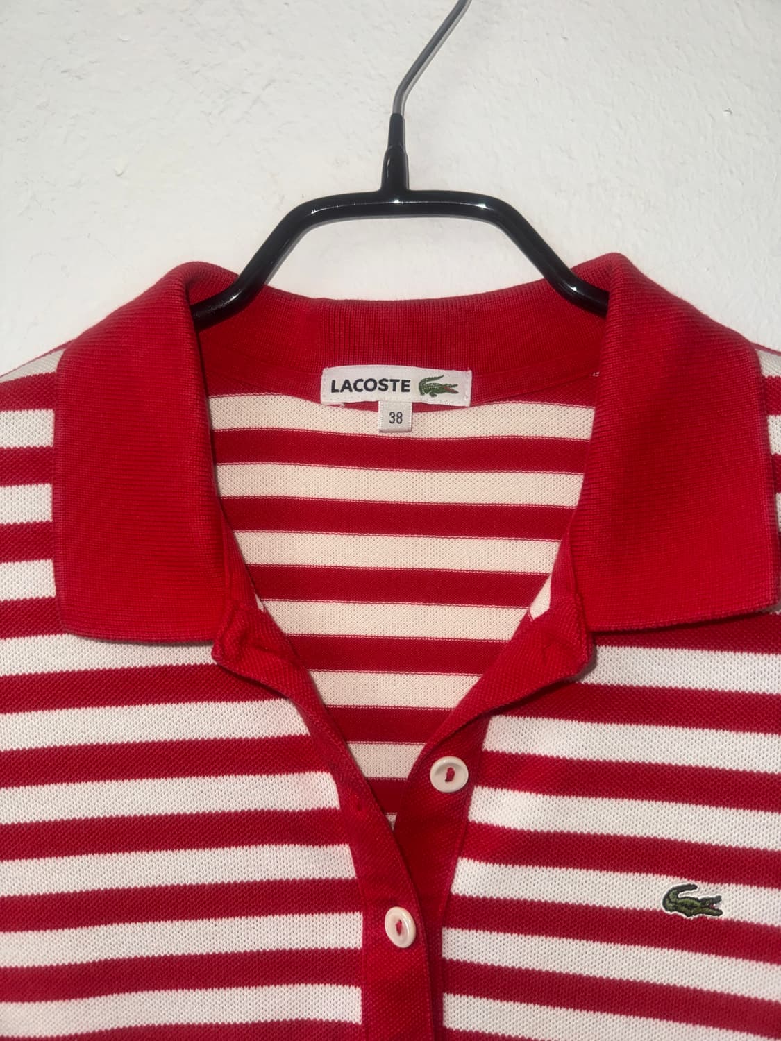 Lacoste 라코스테 레드 스트라이프 원피스(38) 상품이미지2