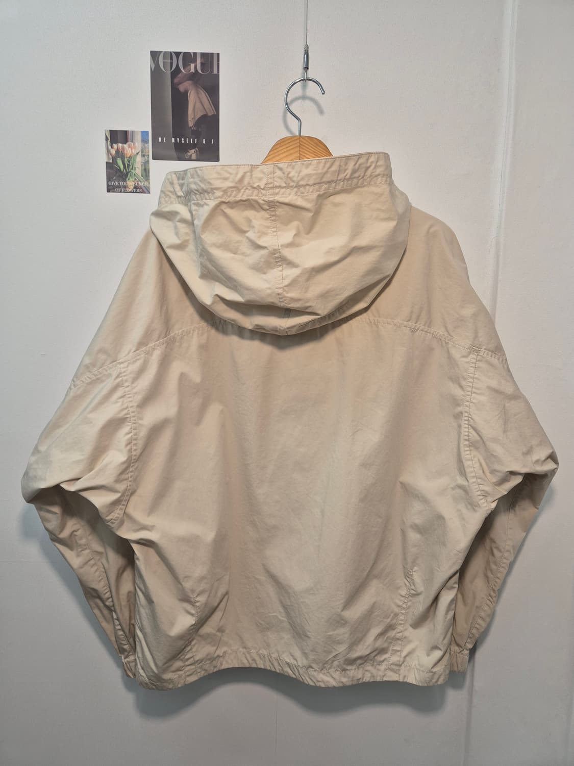 유니클로 U 오버사이즈 후드 블루종  L
사이즈  상품이미지3