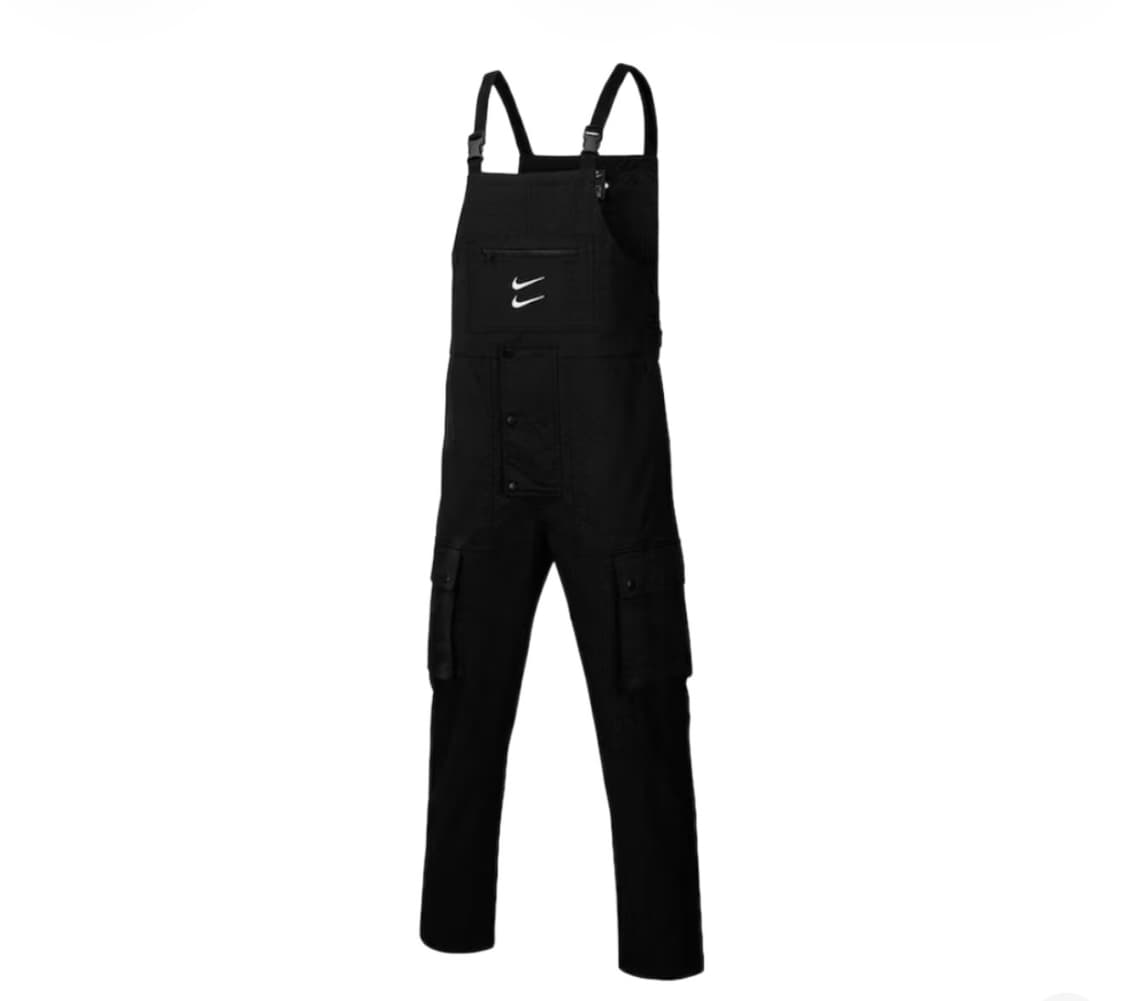 나이키 NSW 스우시 오버롤 블랙 화이트 - 아시아 상품이미지1