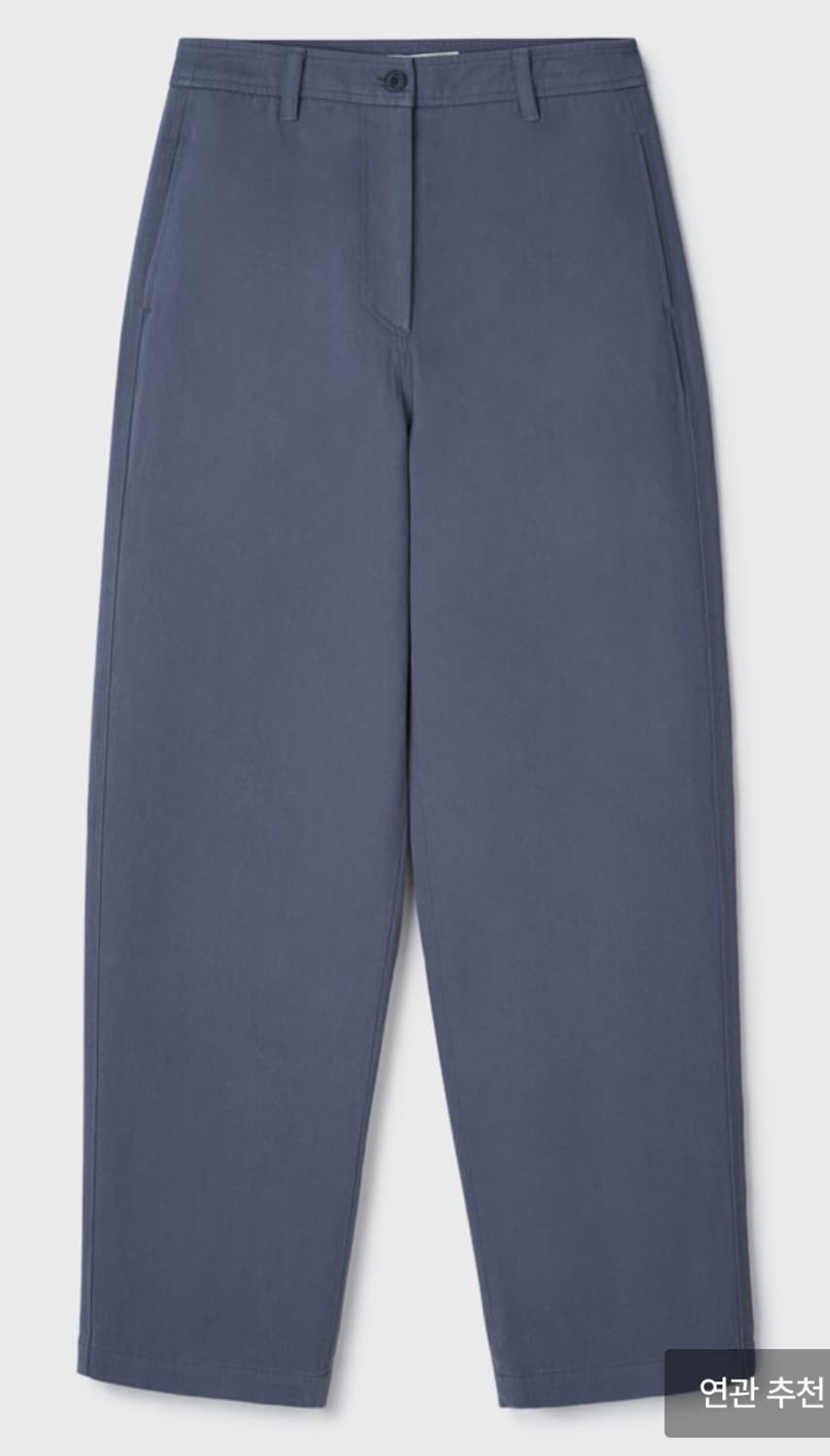 Lfm Curve Cotton Pants (Blue Gray) 새제품 상품이미지5