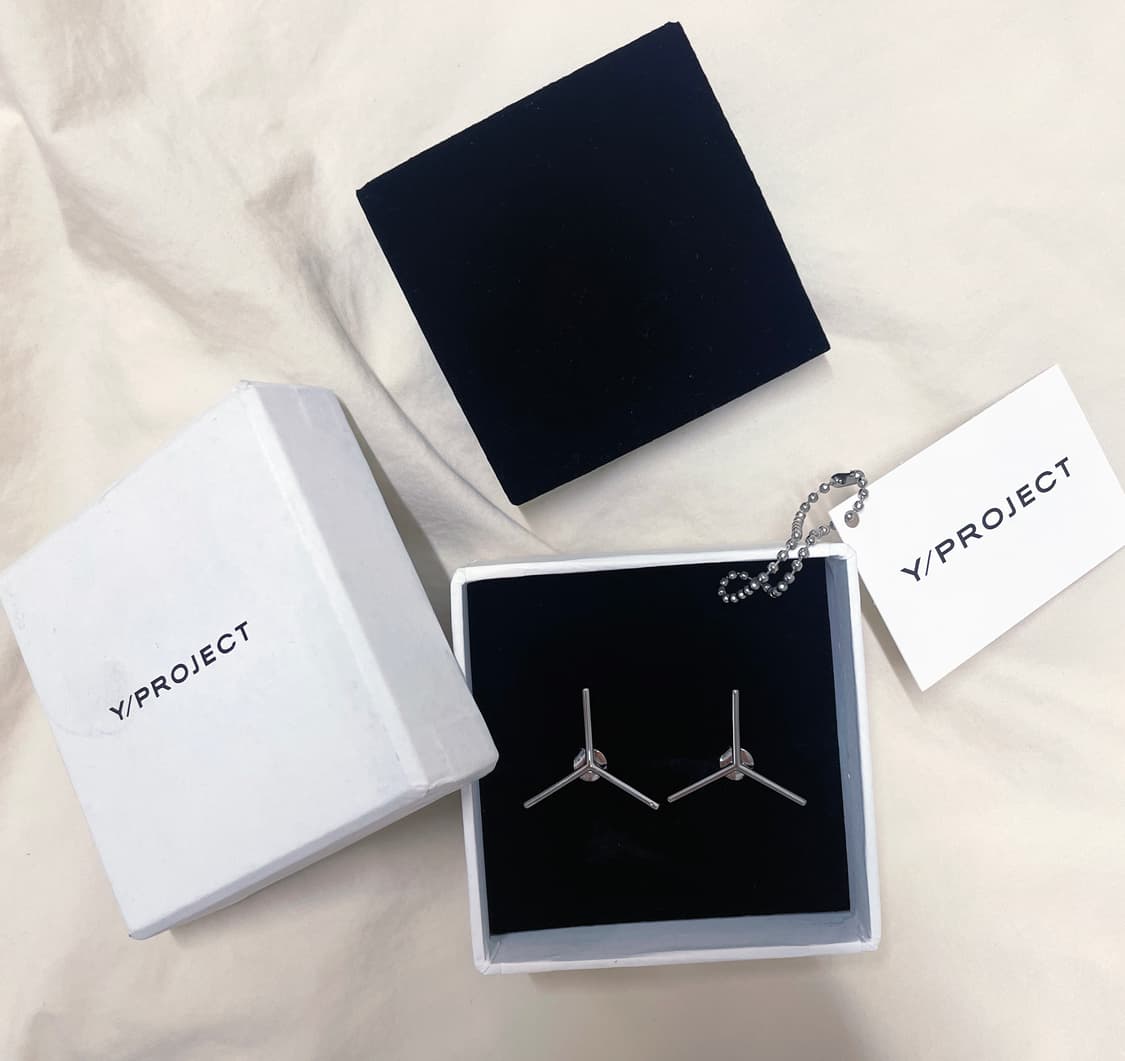 와이프로젝트 Y 스터드 이어링 상품이미지2