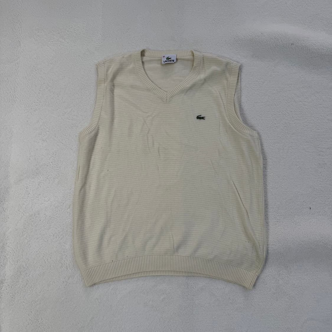 100 라코스테 브이넥 니트 베스트 0227T 상품이미지1