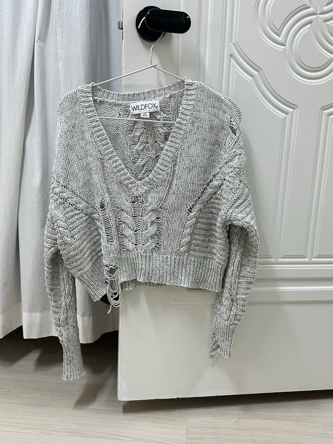 Wildfox 데미지 니트 상품이미지1