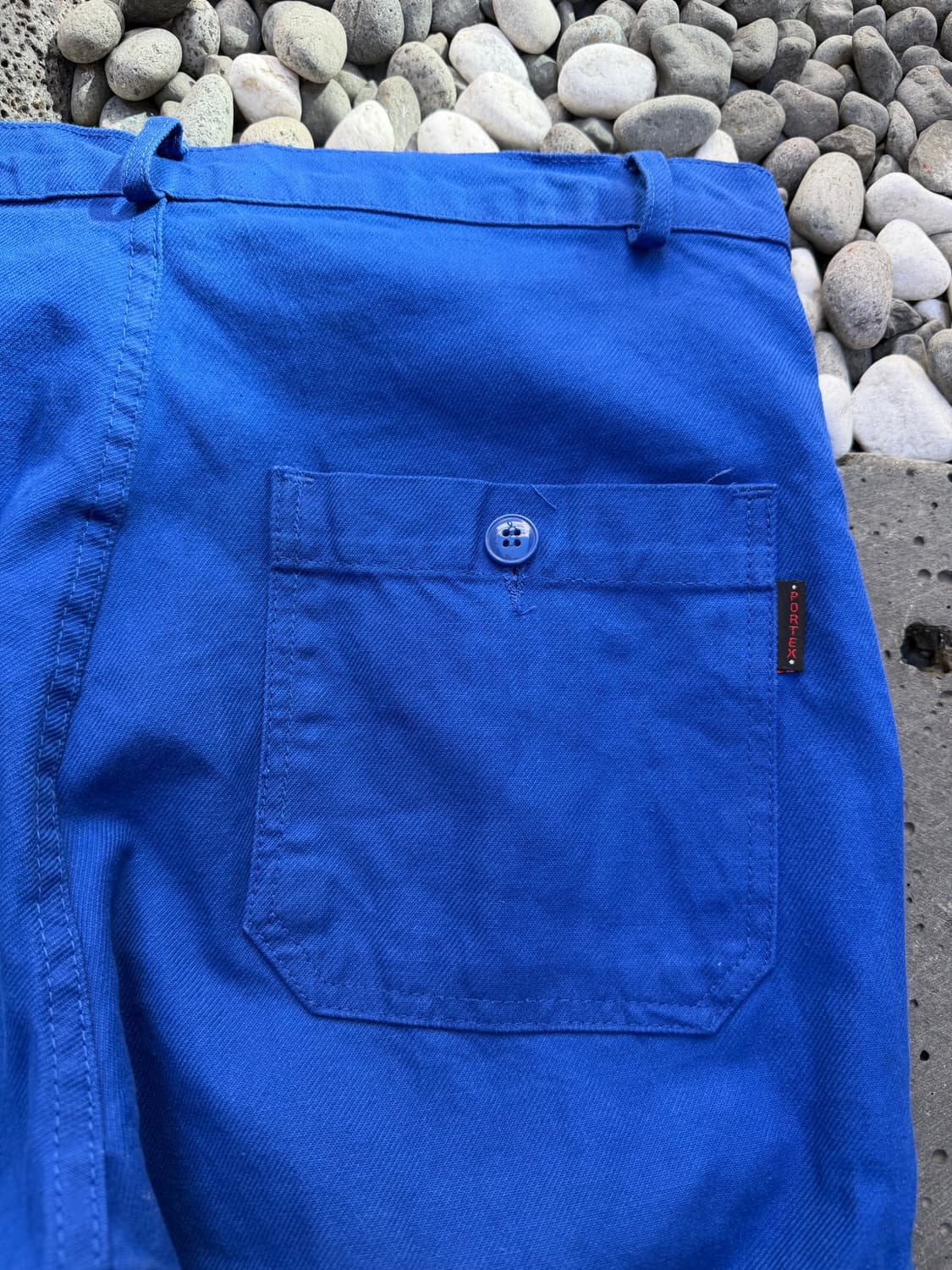 1990s PORTEX WASHED BLUE 빈티지 프렌치워크팬츠 상품이미지10