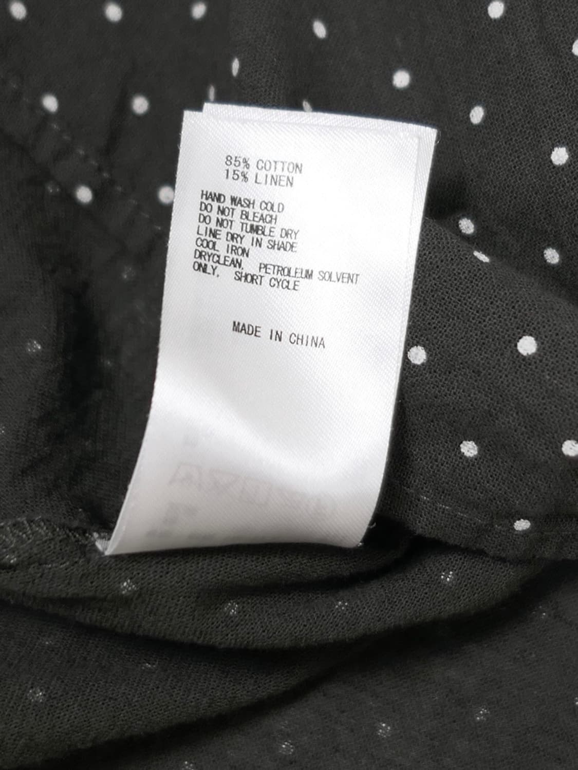 Samansa Mos2 dot shirt jacket 상품이미지7