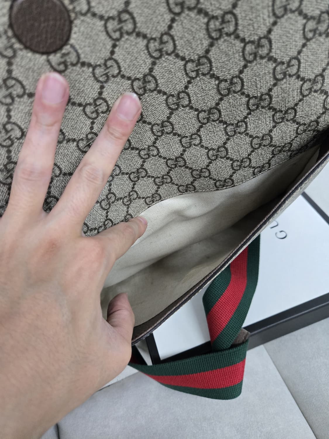 [보증서 A급]구찌 네오빈티지 메신저 숄더백 상품이미지6