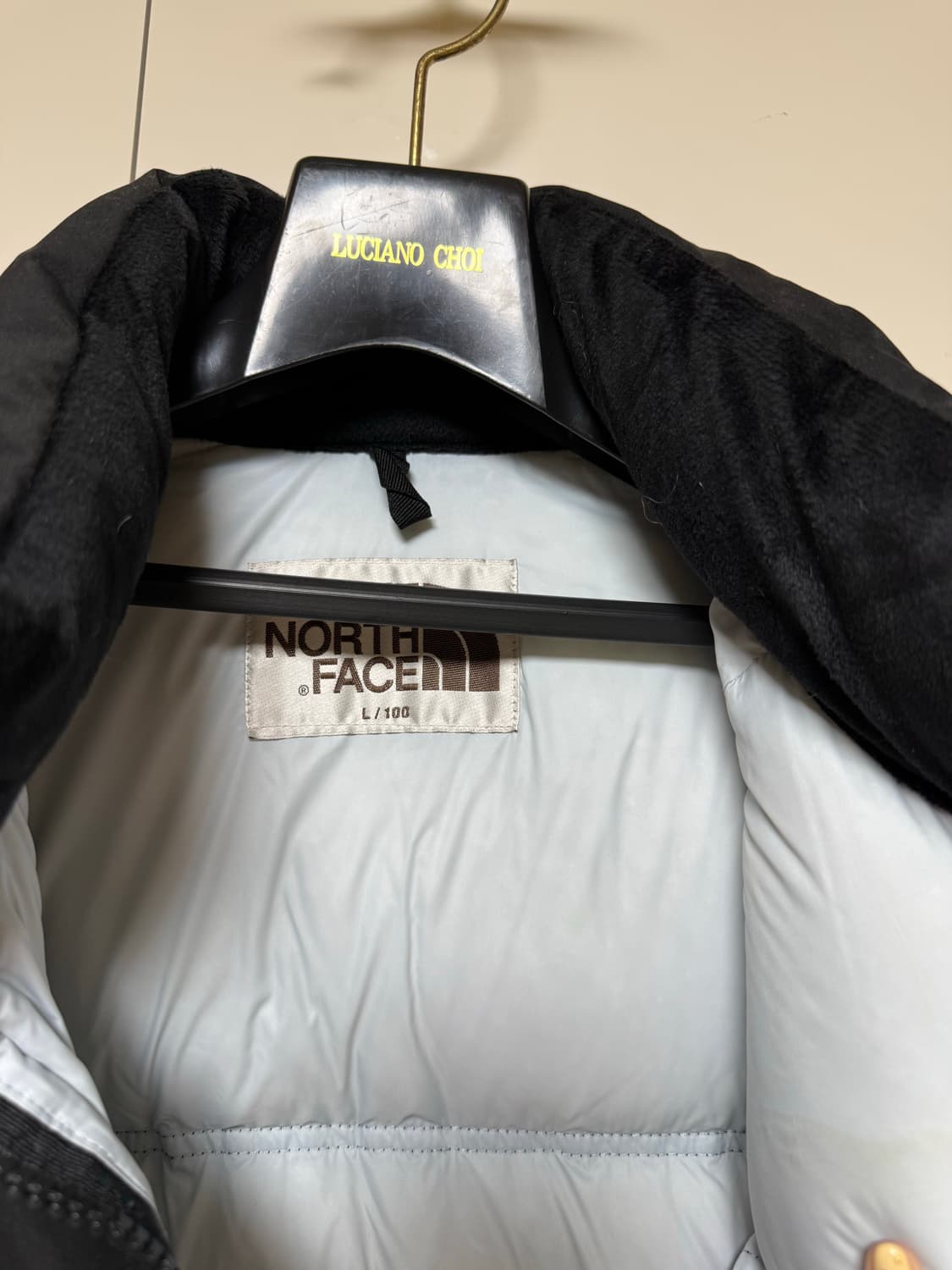 노스페이스 눕시 다운 자켓 스카이블루 L 상품이미지6