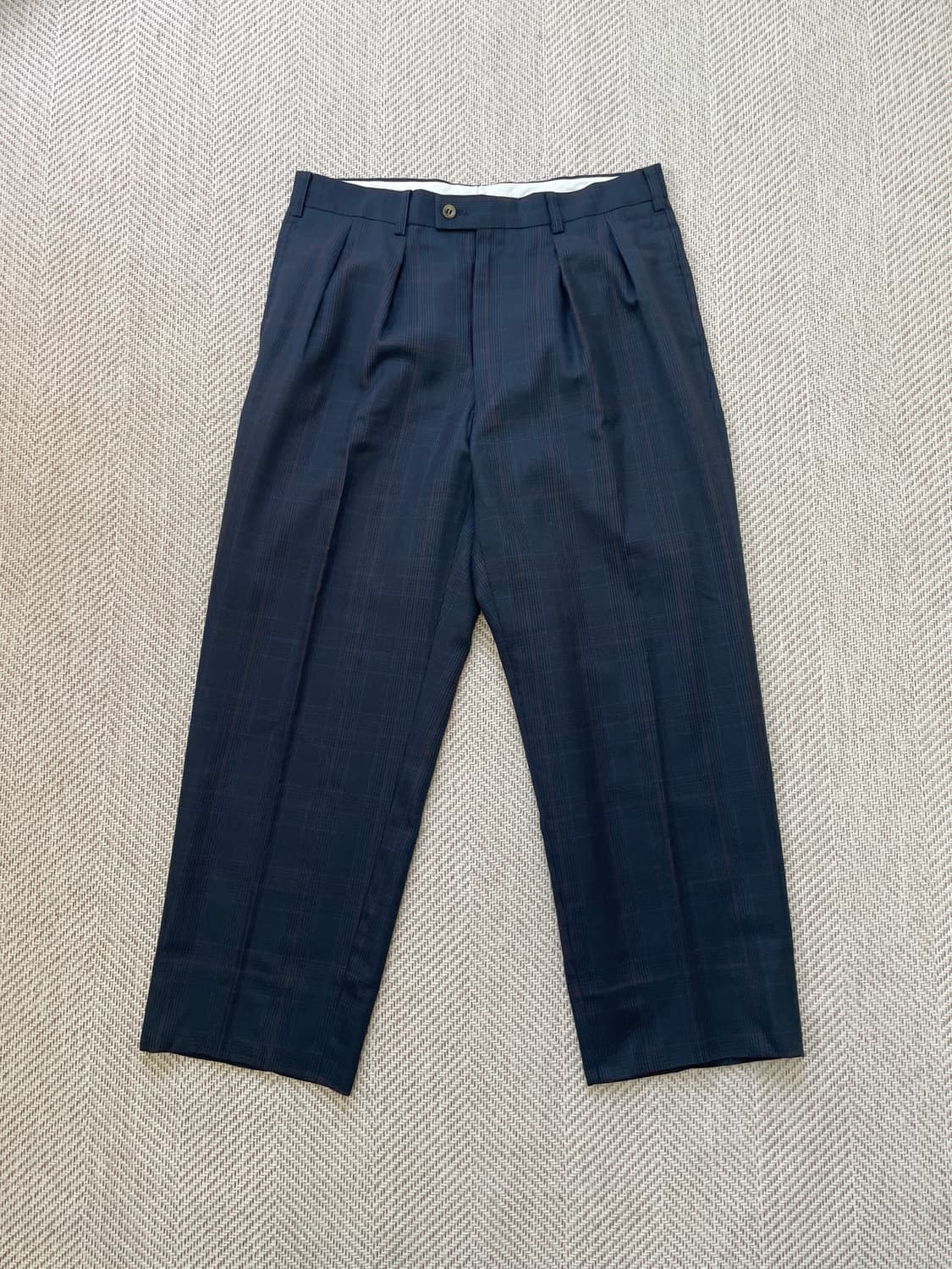 제이프레스 글렌 체크 슬렉스 상품이미지2