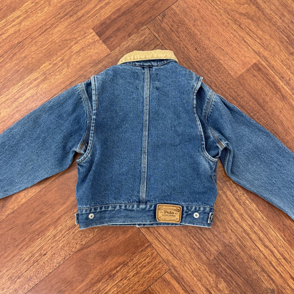 6size 폴로 랄프로렌 폴로키즈 90s 데님 덩가리 자켓  상품이미지2