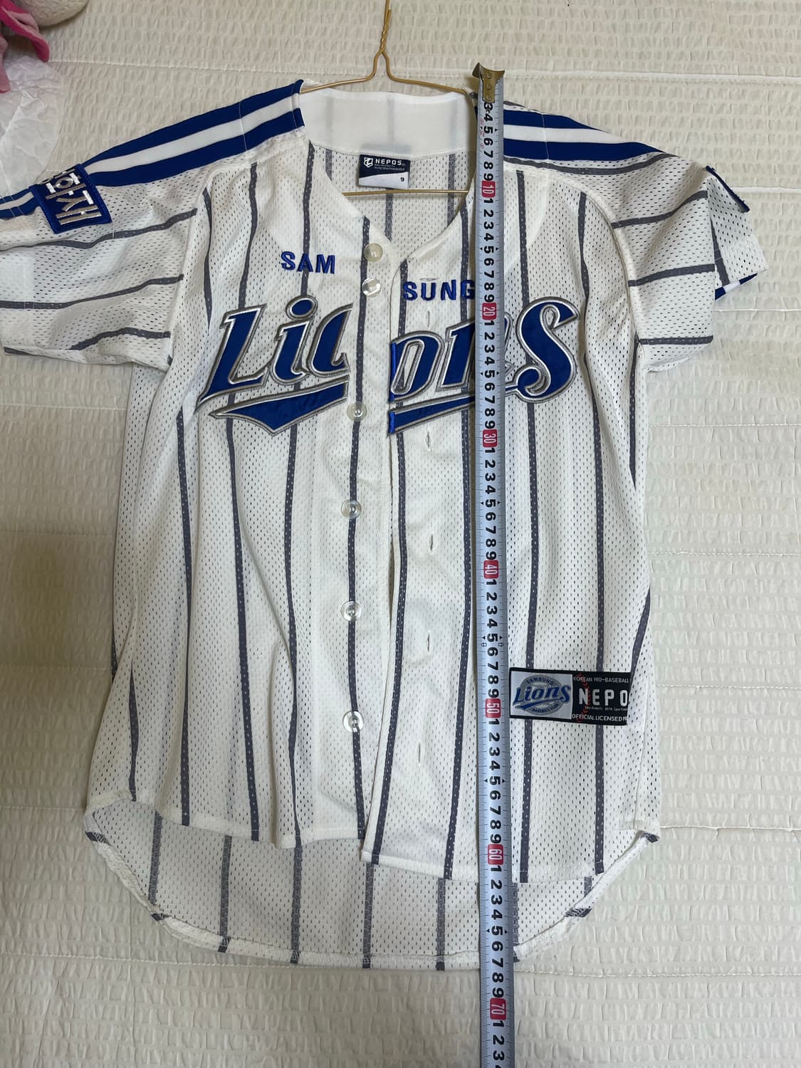 노마킹 삼성라이온즈 왕조 네포스 9호 유니폼 상품이미지2