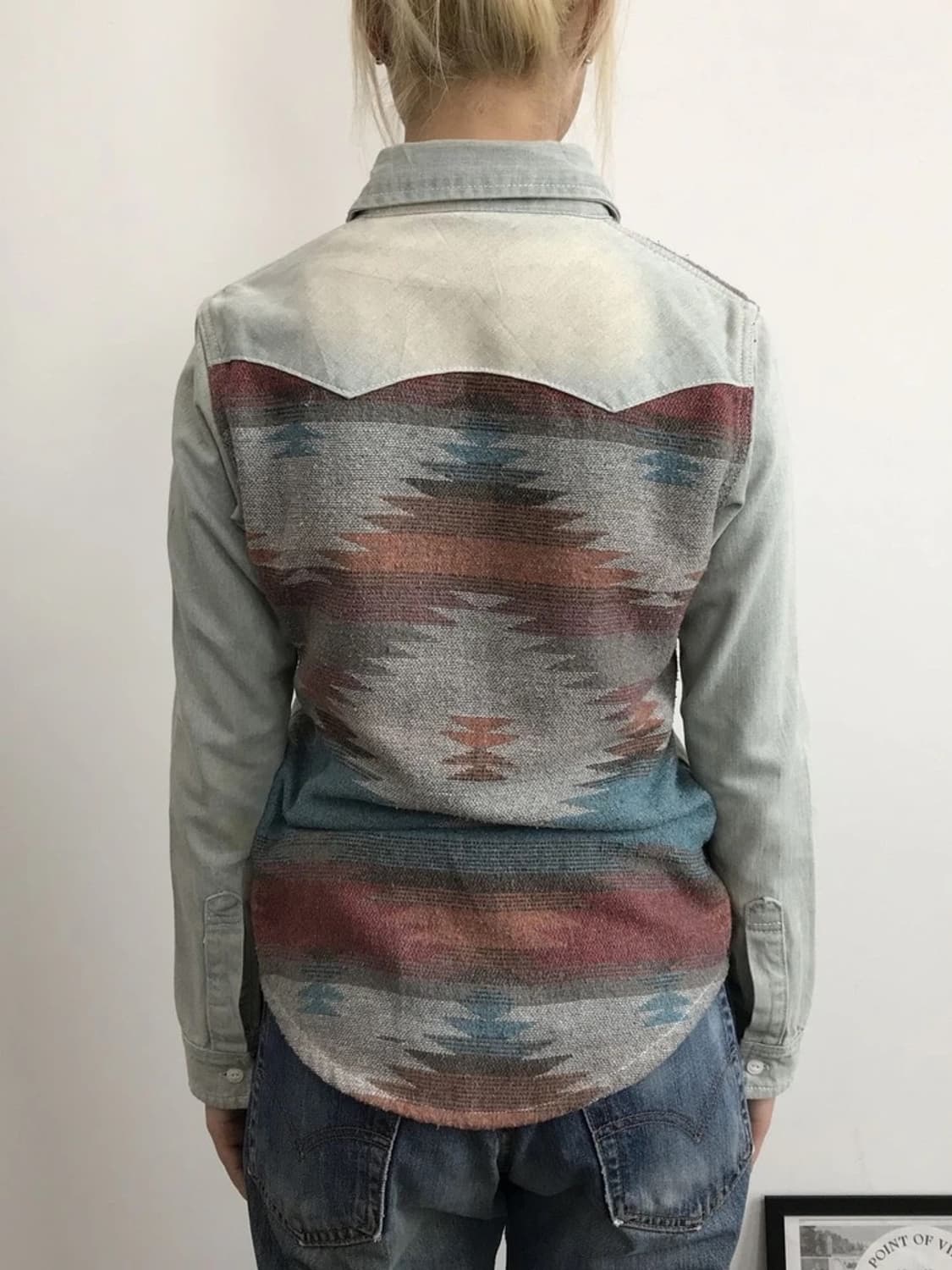 Anti Ballistic Native Pattern Denimshirt 상품이미지3