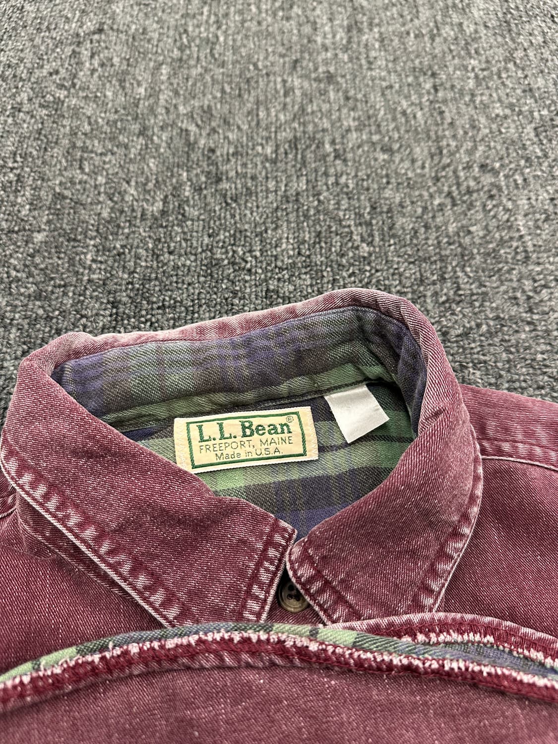 LL BEAN 엘엘빈 워크셔츠 상품이미지4