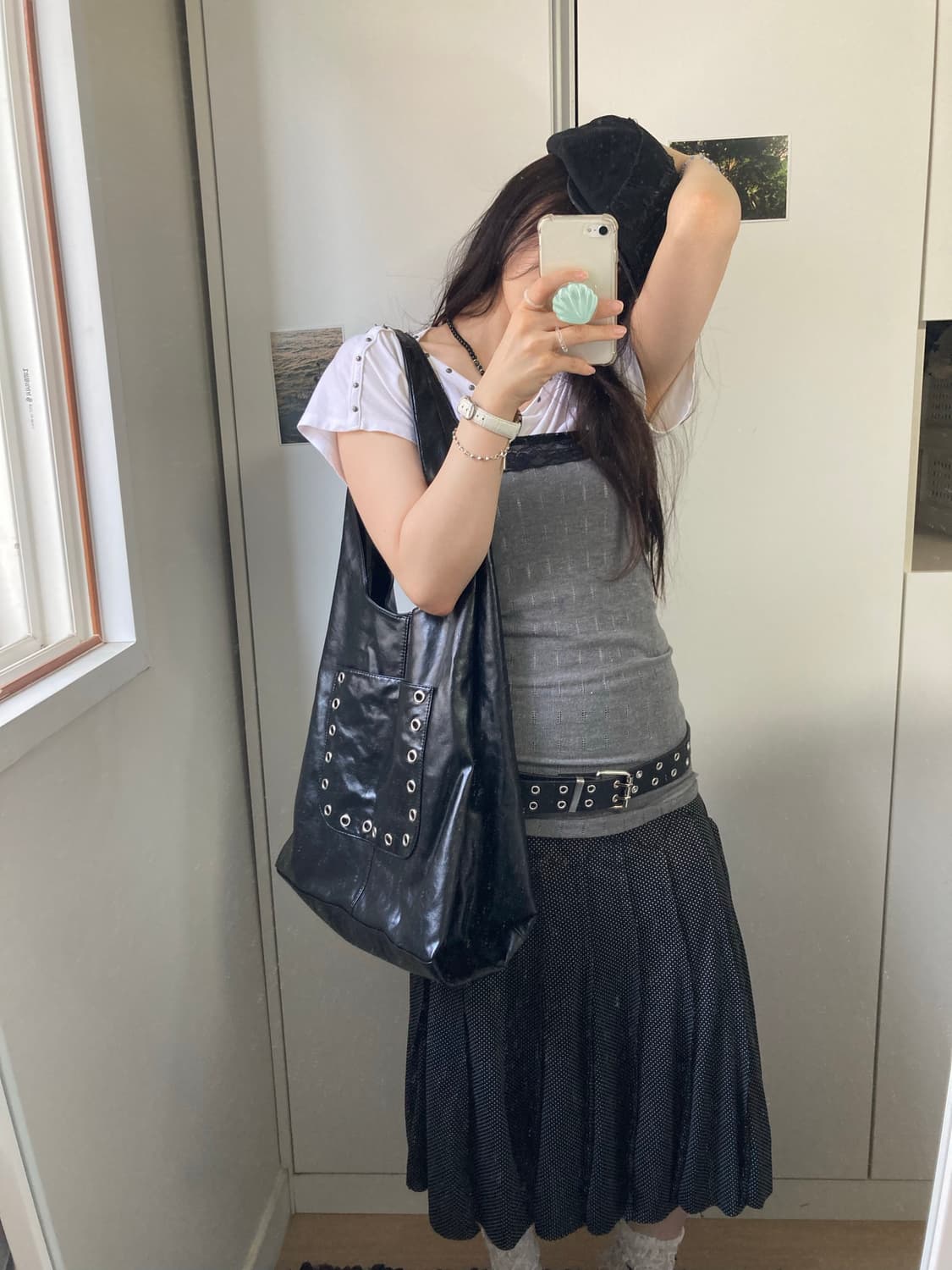 긱시크 모노톤 빈티지 코디세트 3pcs 상품이미지4